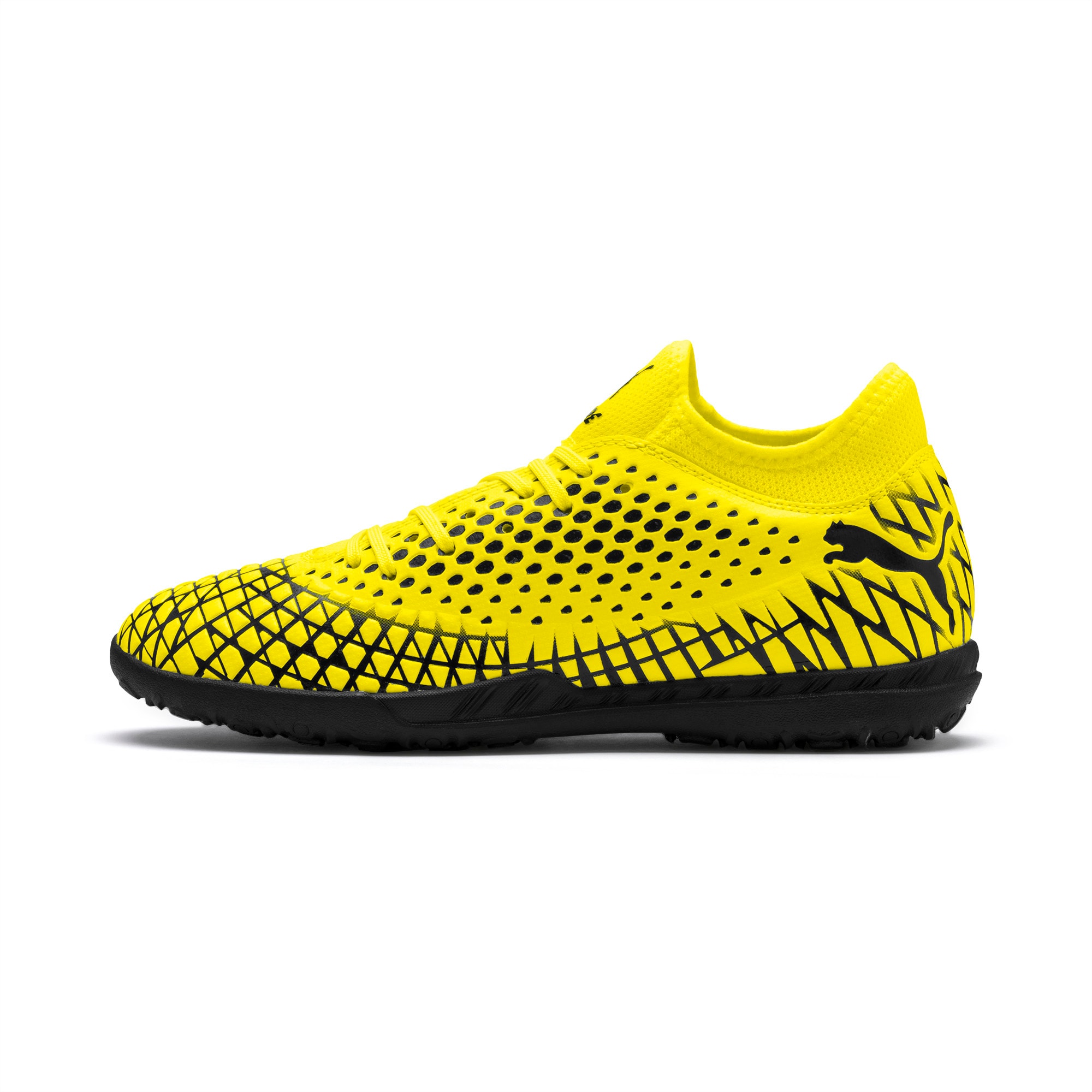 FUTURE 4.4 TT Men's Football Boots | Yellow Alert-Puma Black | PUMA Shoes |  PUMA