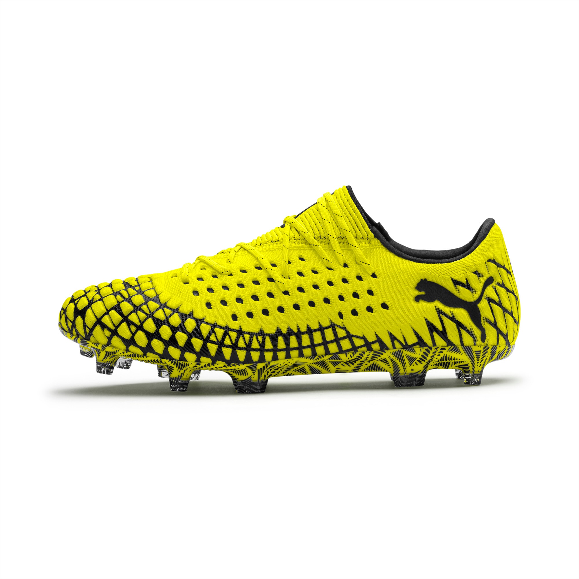 yellow puma football boots