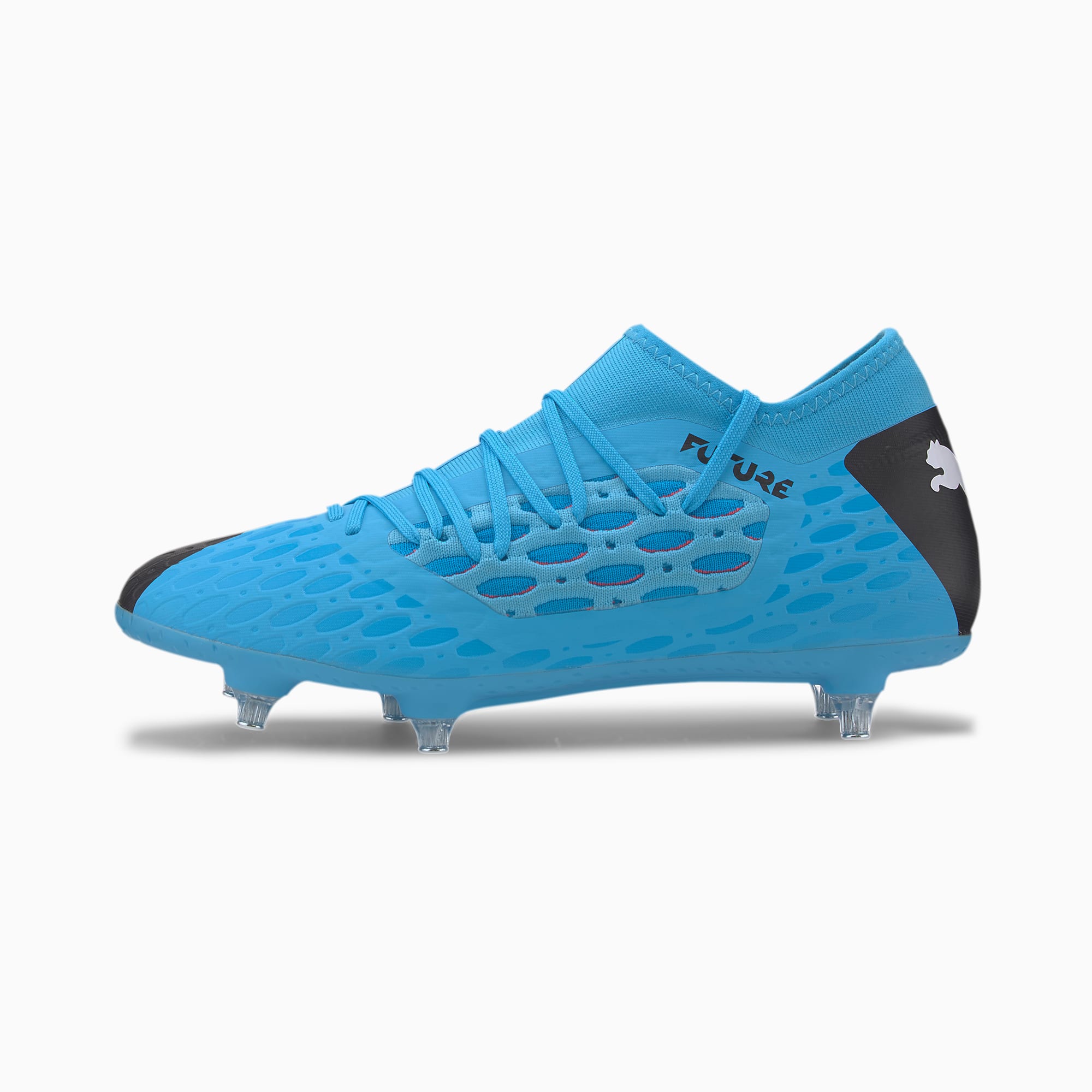 puma pink and blue boots