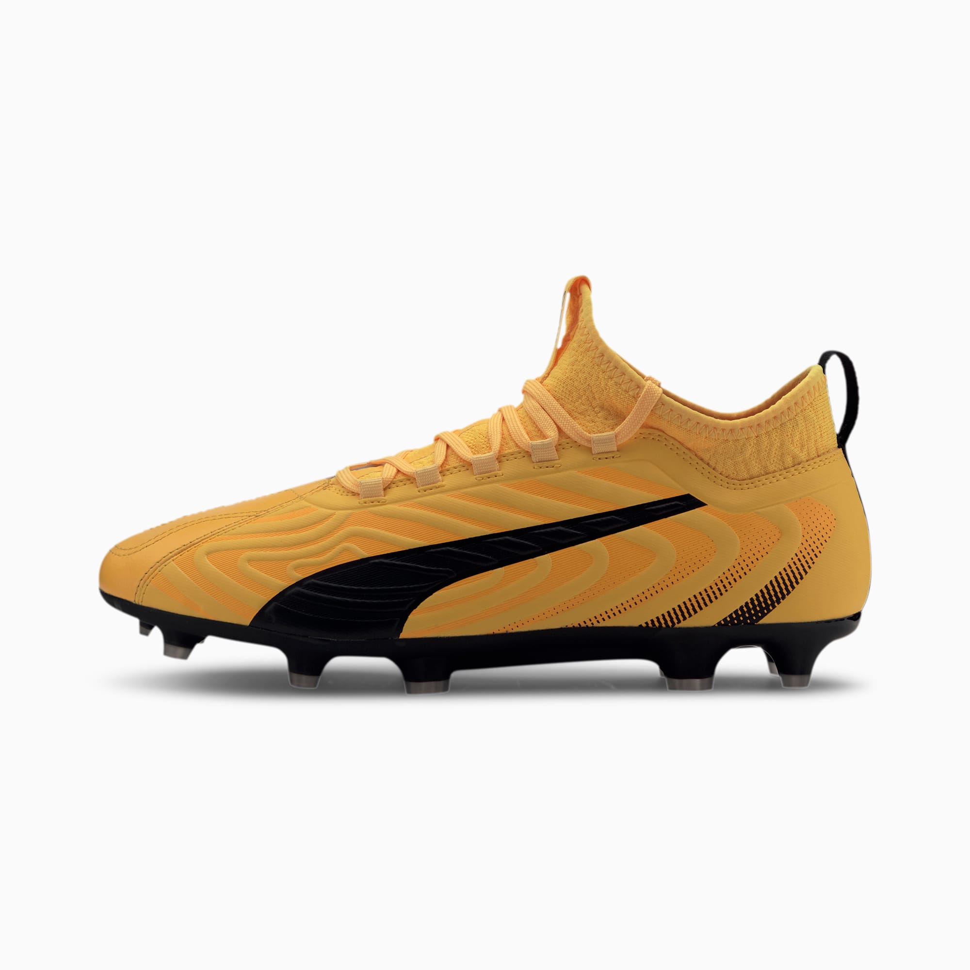 puma orange football boots