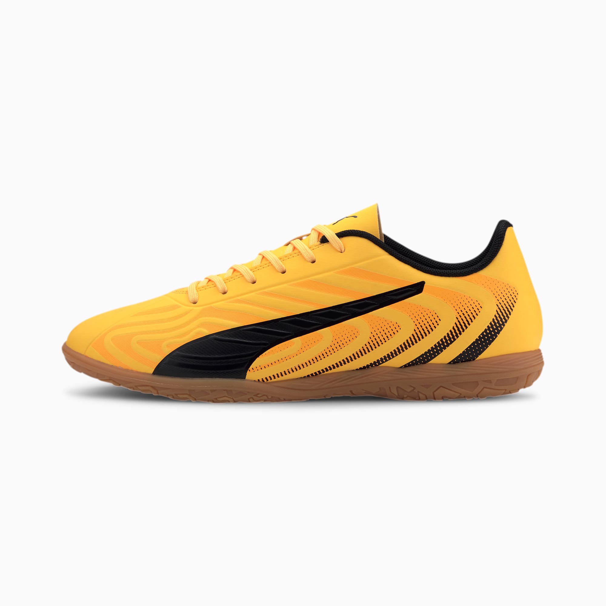 puma shoes yellow and black