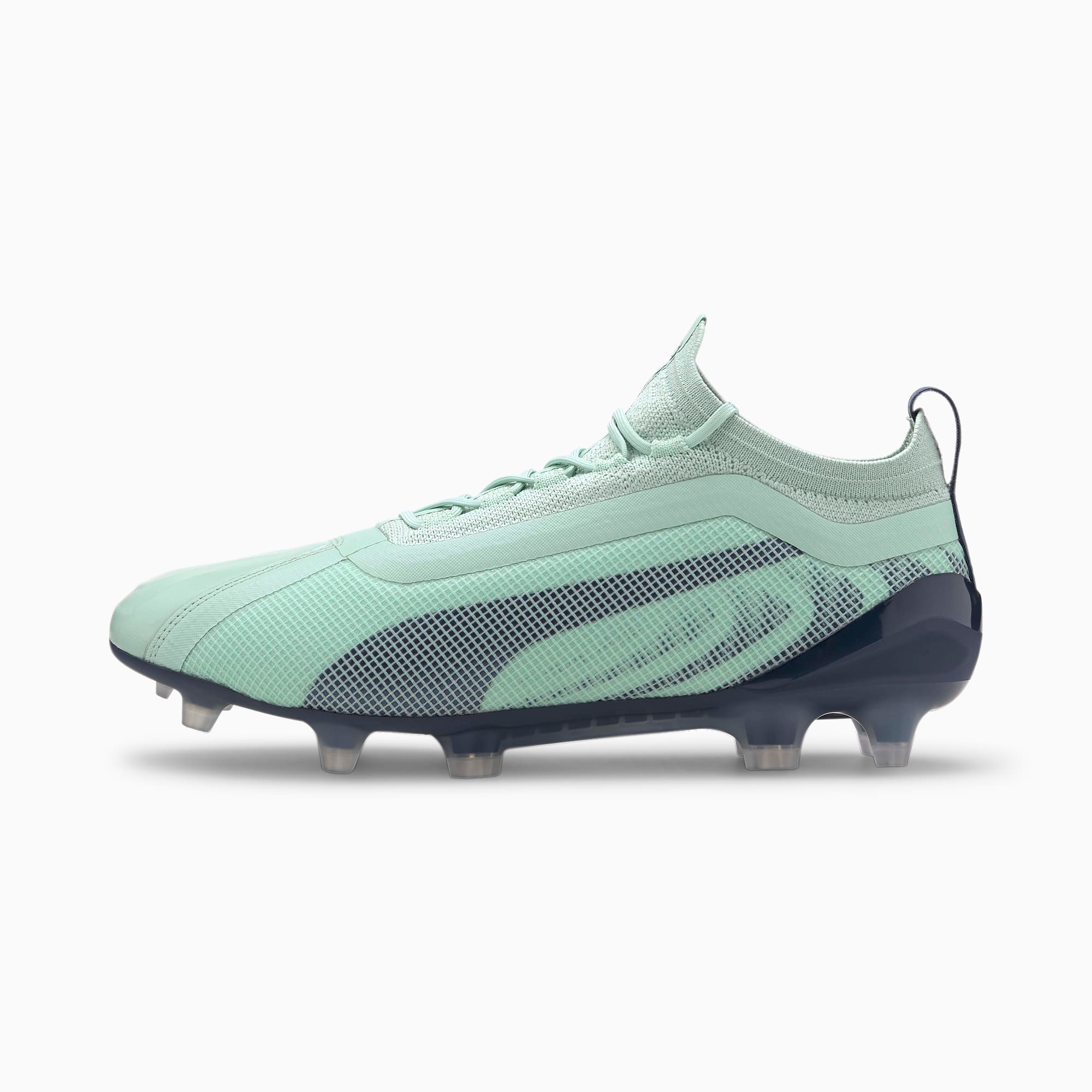 puma football boots green