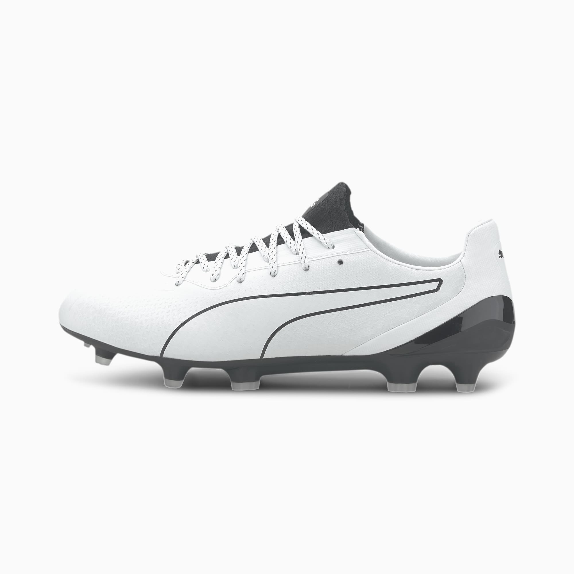 King Platinum Lazertouch Fg Ag Men S Football Boots Puma White Puma Black Puma King Puma