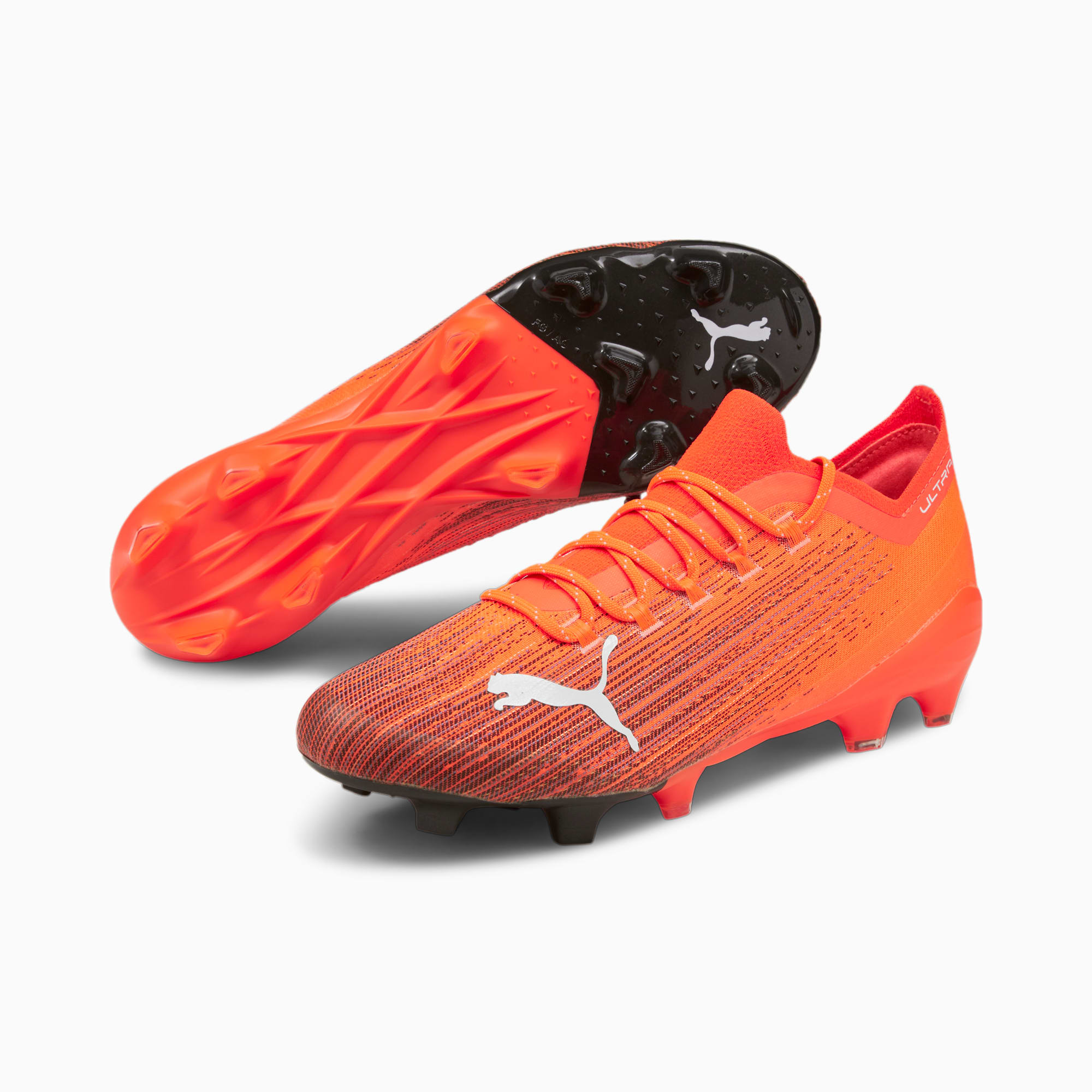 Puma公式 ウルトラ 1 1 Fg Ag サッカー スパイク メンズ Shocking Orange Puma Black プーマ セール プーマ