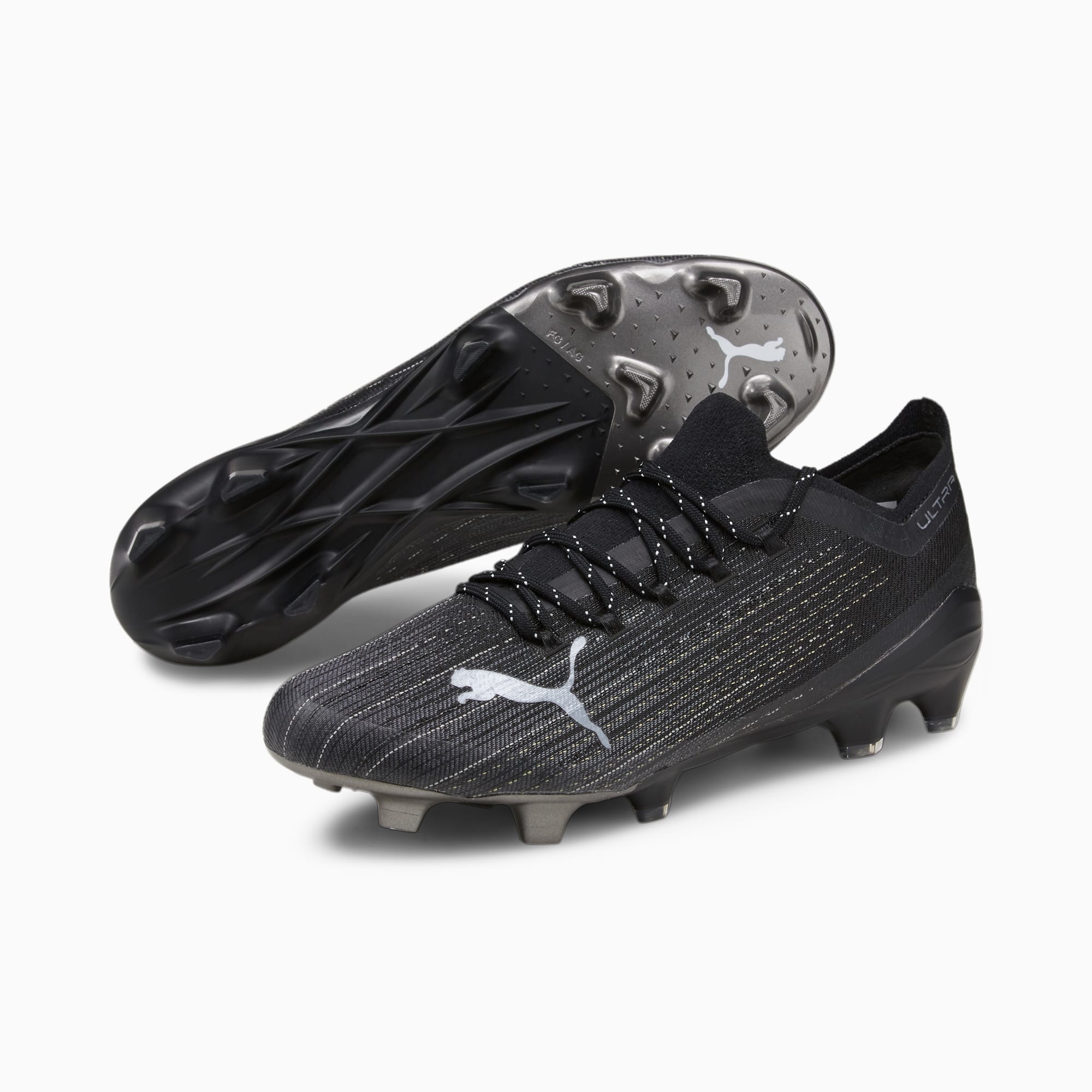 Puma soccer cleats black clearance