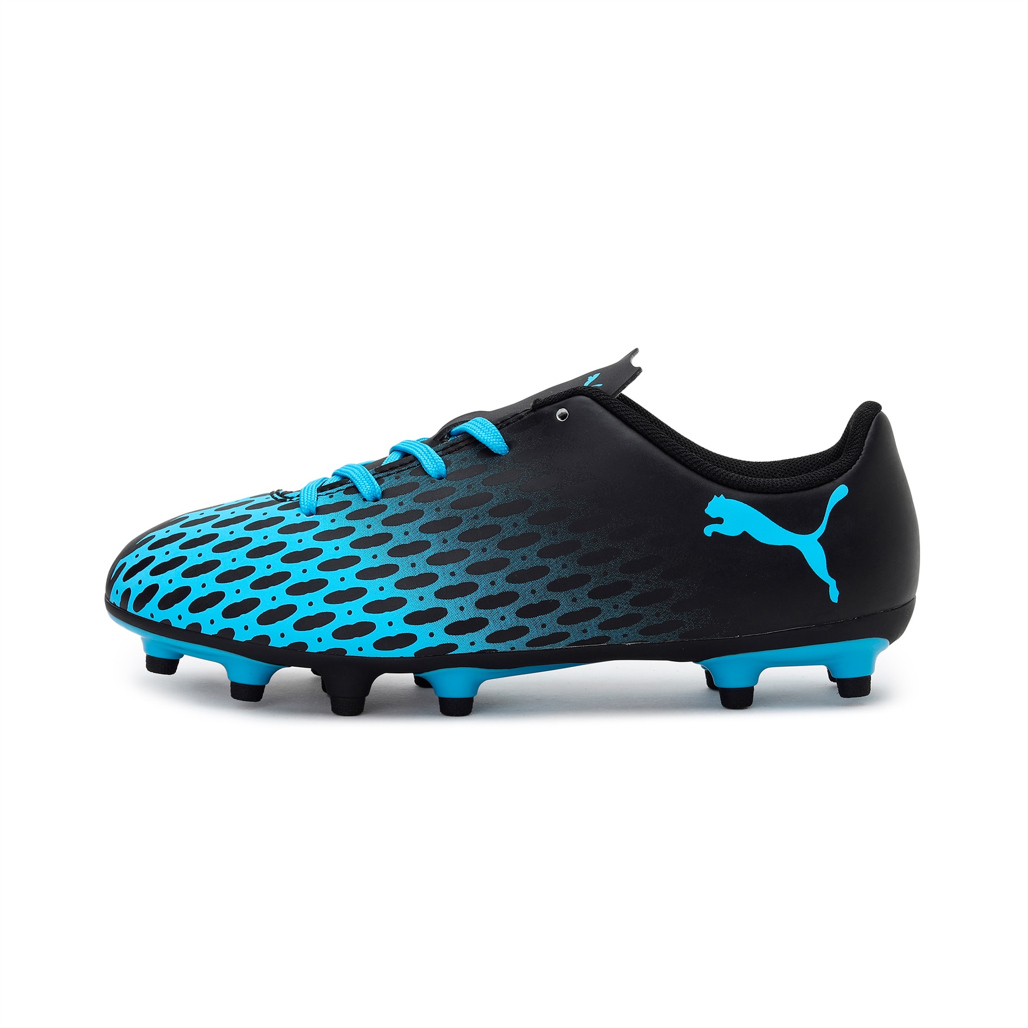 puma blue football shoes