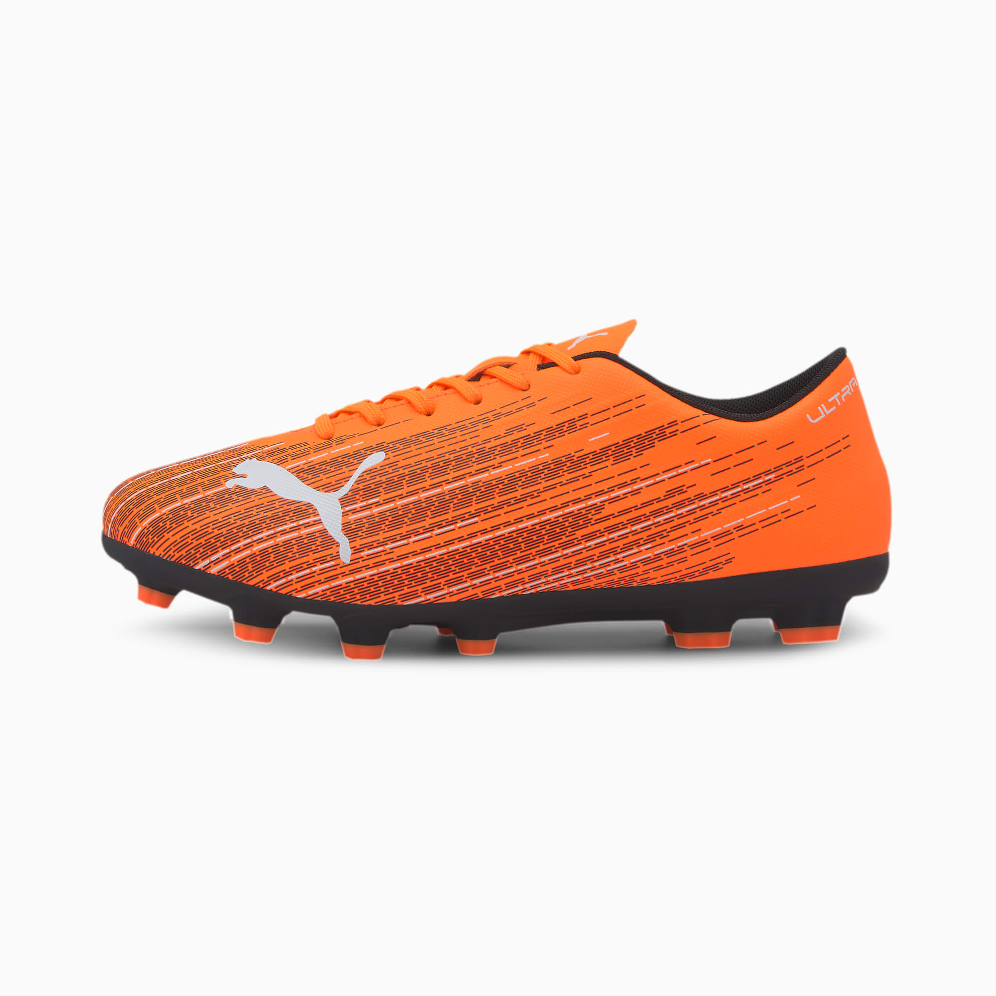 Puma公式 ウルトラ 4 1 Hg サッカー スパイク 硬い土 人工芝用 メンズ Shocking Orange Puma Black プーマ Shoes プーマ