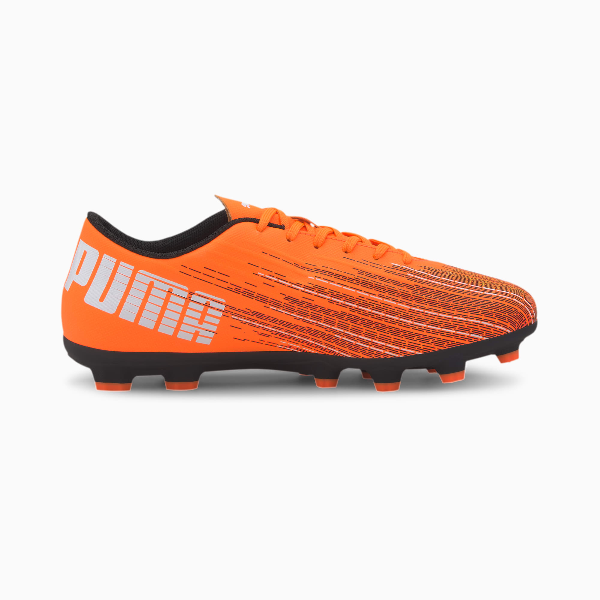 Puma公式 ウルトラ 4 1 Hg サッカー スパイク 硬い土 人工芝用 メンズ Shocking Orange Puma Black プーマ サッカー プーマ