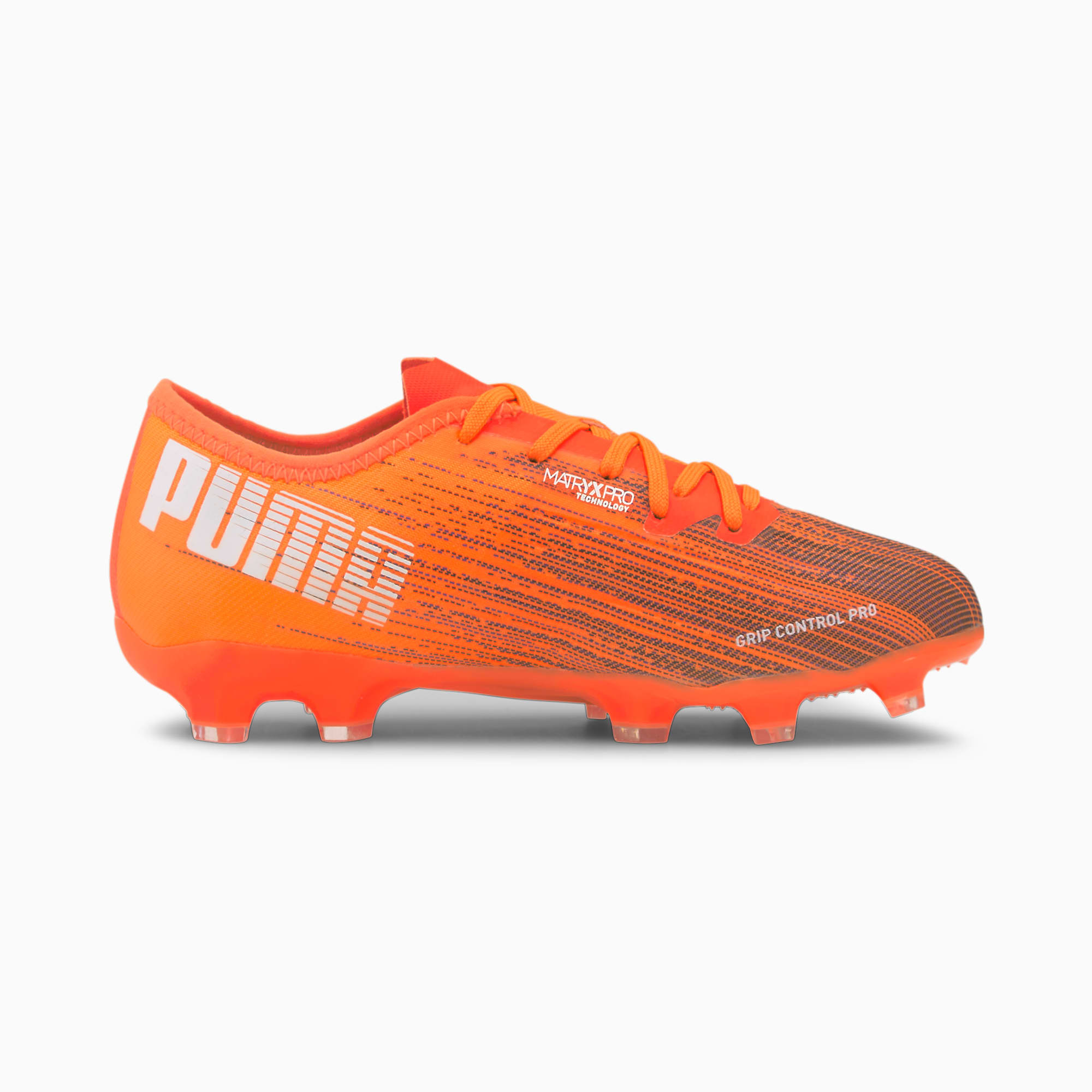 orange youth football cleats