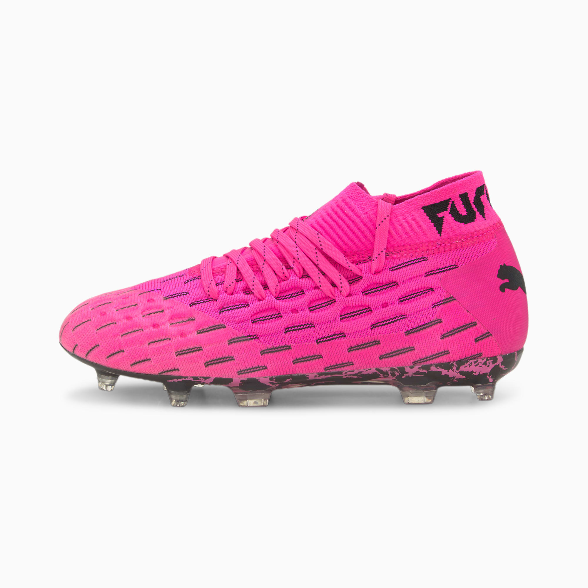 pink youth football cleats