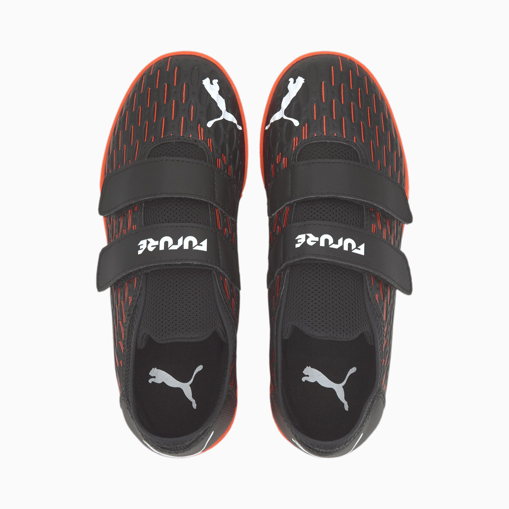 Puma公式 キッズ フューチャー 6 4 Tt V サッカー トレーニング シューズ Jr 18 24 5cm フットサル 屋外 ジュニア Black White Shocking Orange プーマ サッカー プーマ