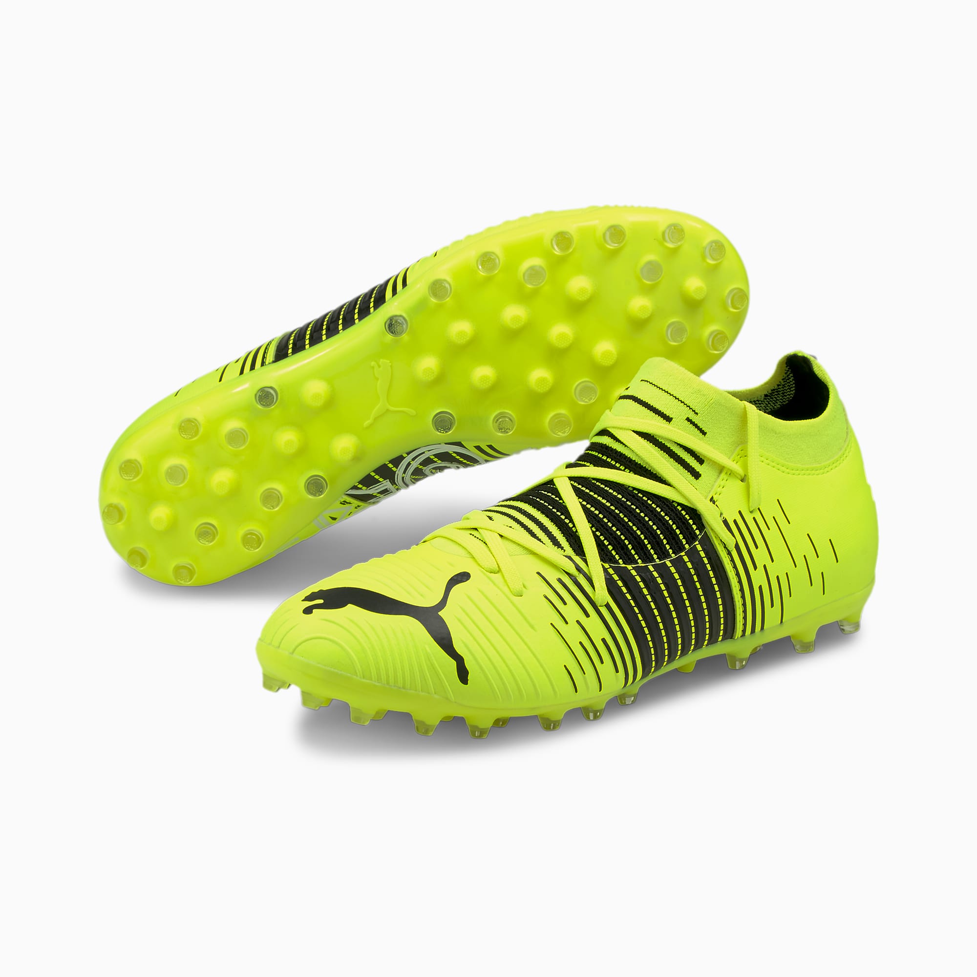 Puma公式 フューチャー Z 3 1 Mg サッカー スパイク ハードグラウンド 人工芝 メンズ Yellow Alert Black White プーマ Shoes プーマ