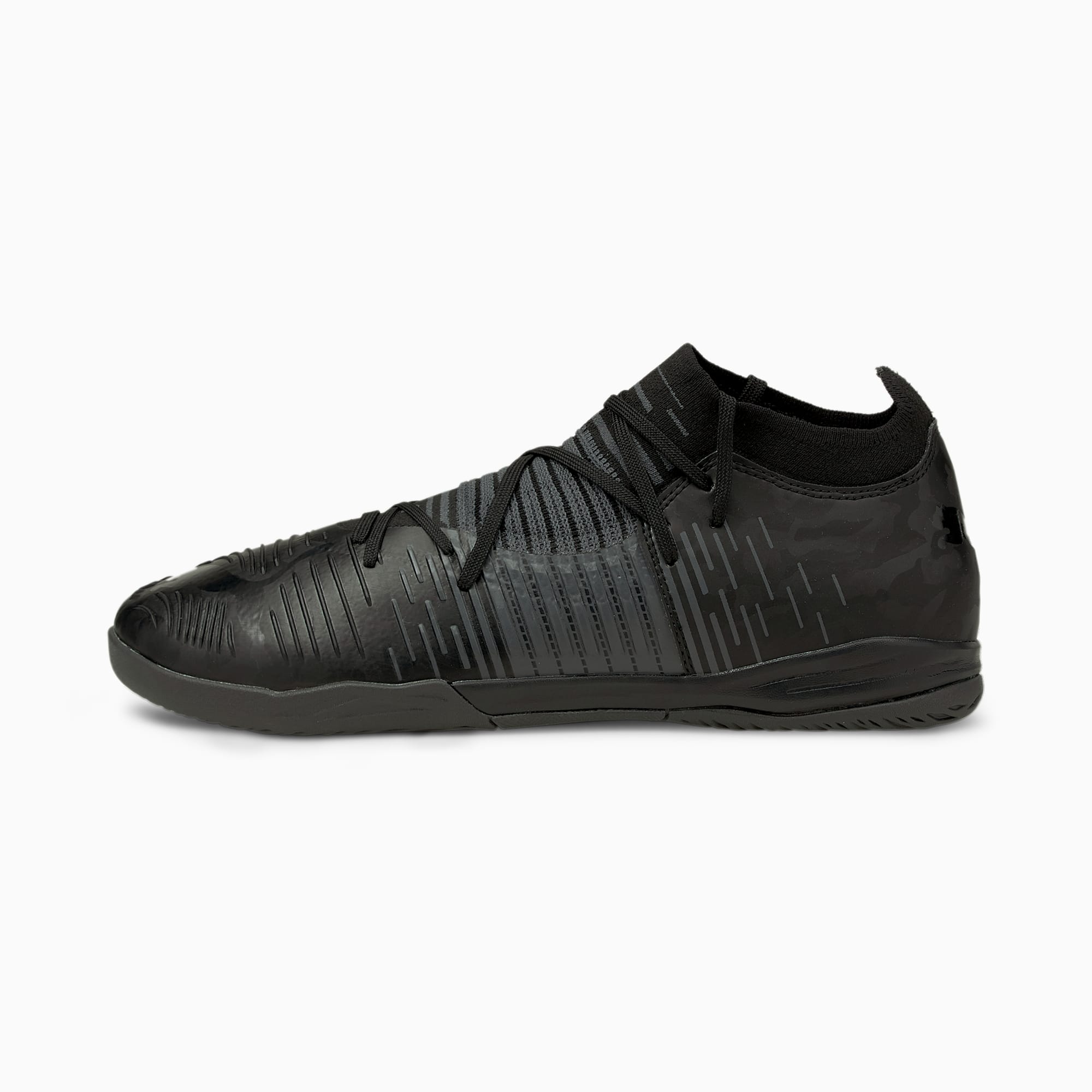 indoor soccer shoes all black