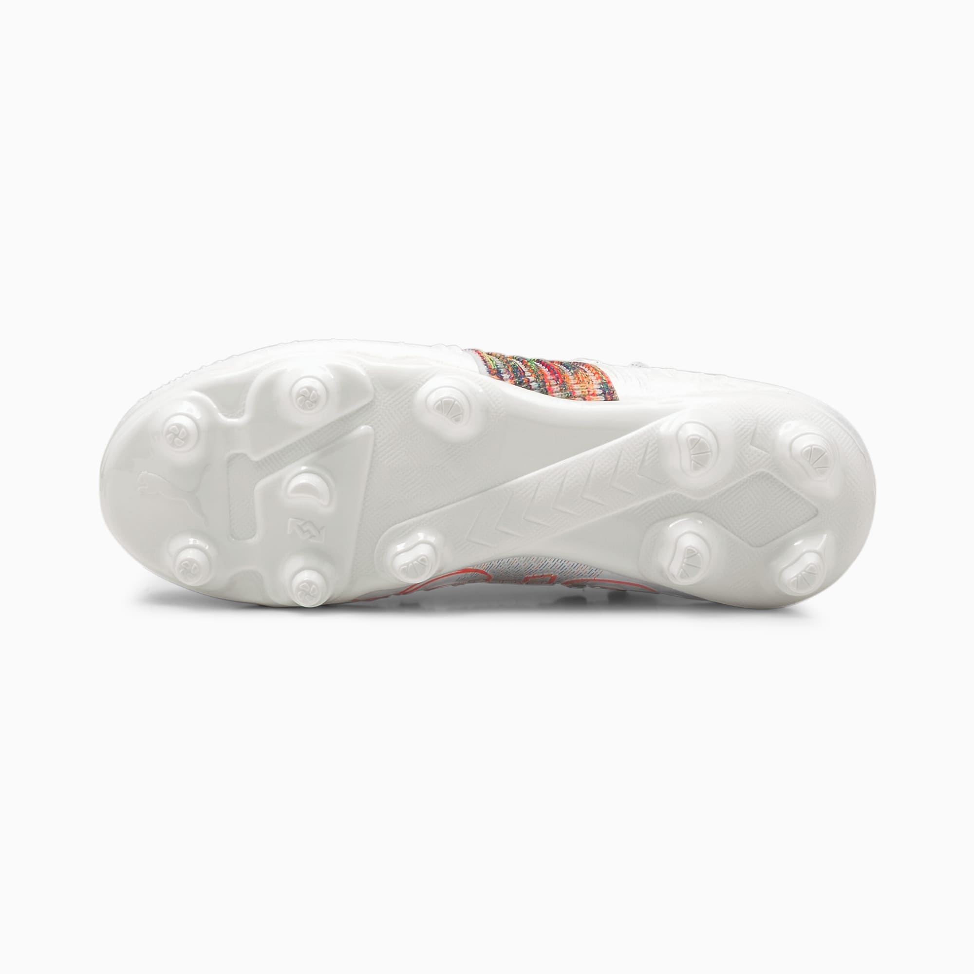 Future Z 2 1 Fg Ag Youth Football Boots Puma White Red Blast Puma Game On Pack Puma