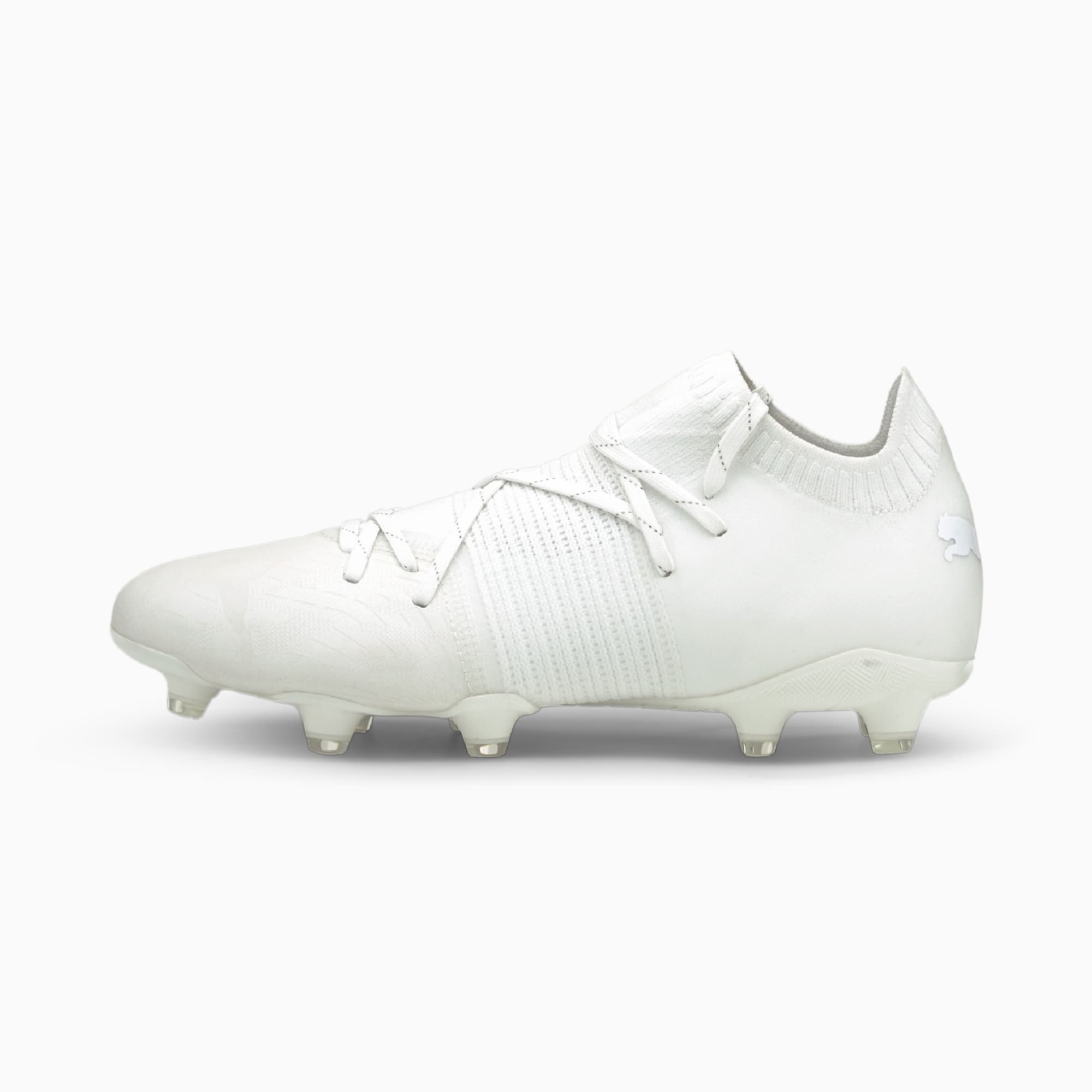 Future 1 1 Lazertouch Fg Ag Men S Football Boots Puma White Puma White Puma