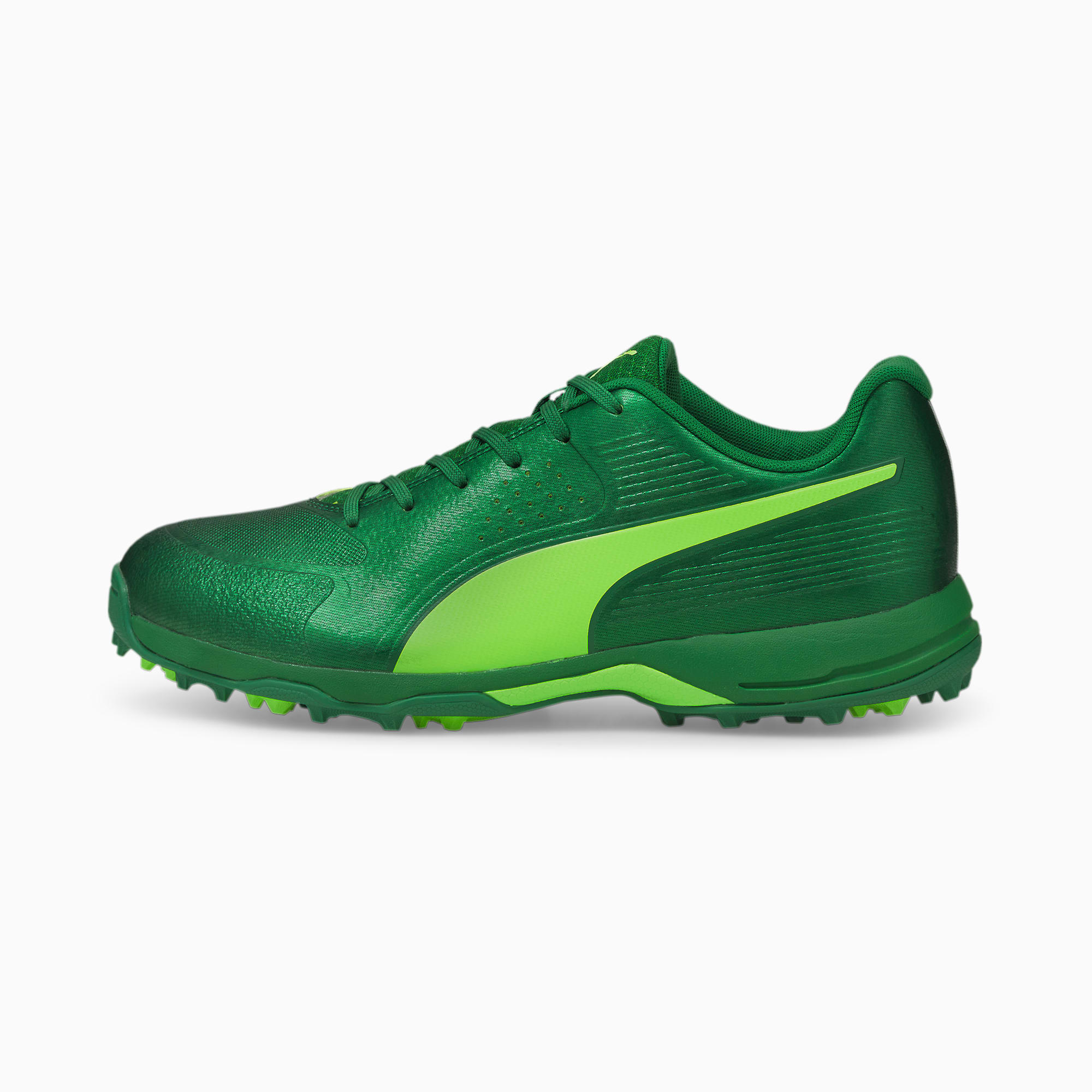 Puma 20 Men S Rubber Cricket Shoes Amazon Green Green Glare Puma Friends Family Sale Puma