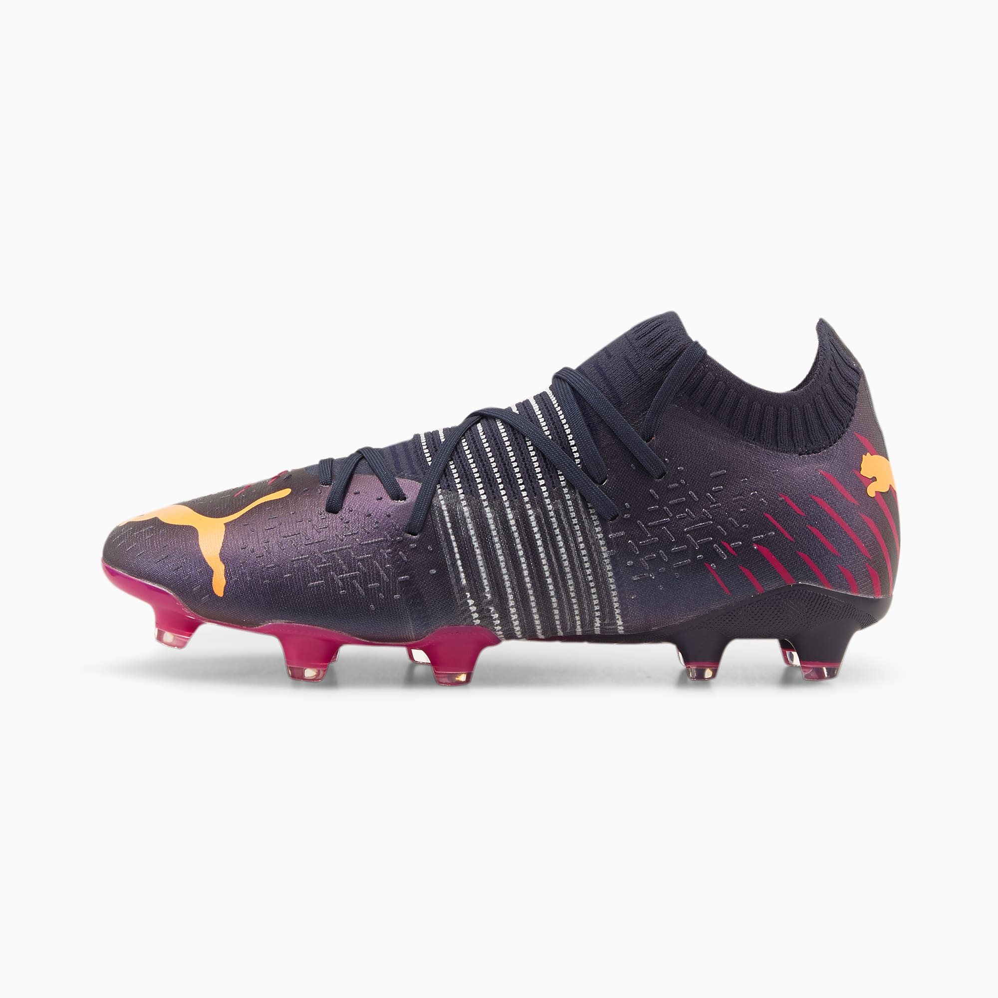 Puma soccer cleats purple clearance