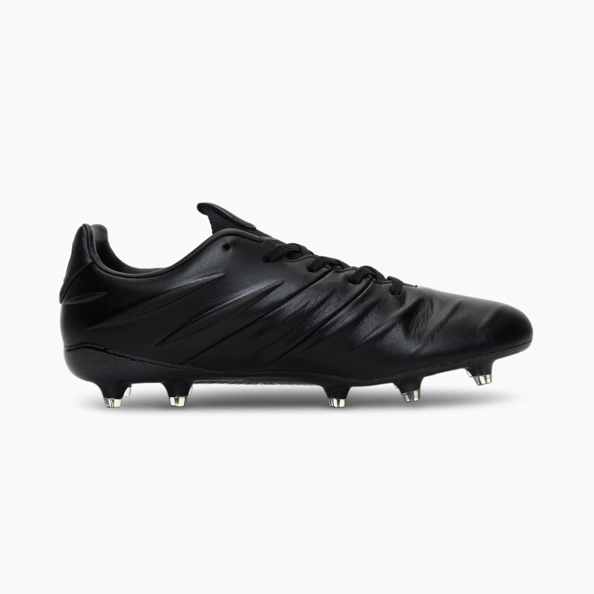 Plain black football boots online