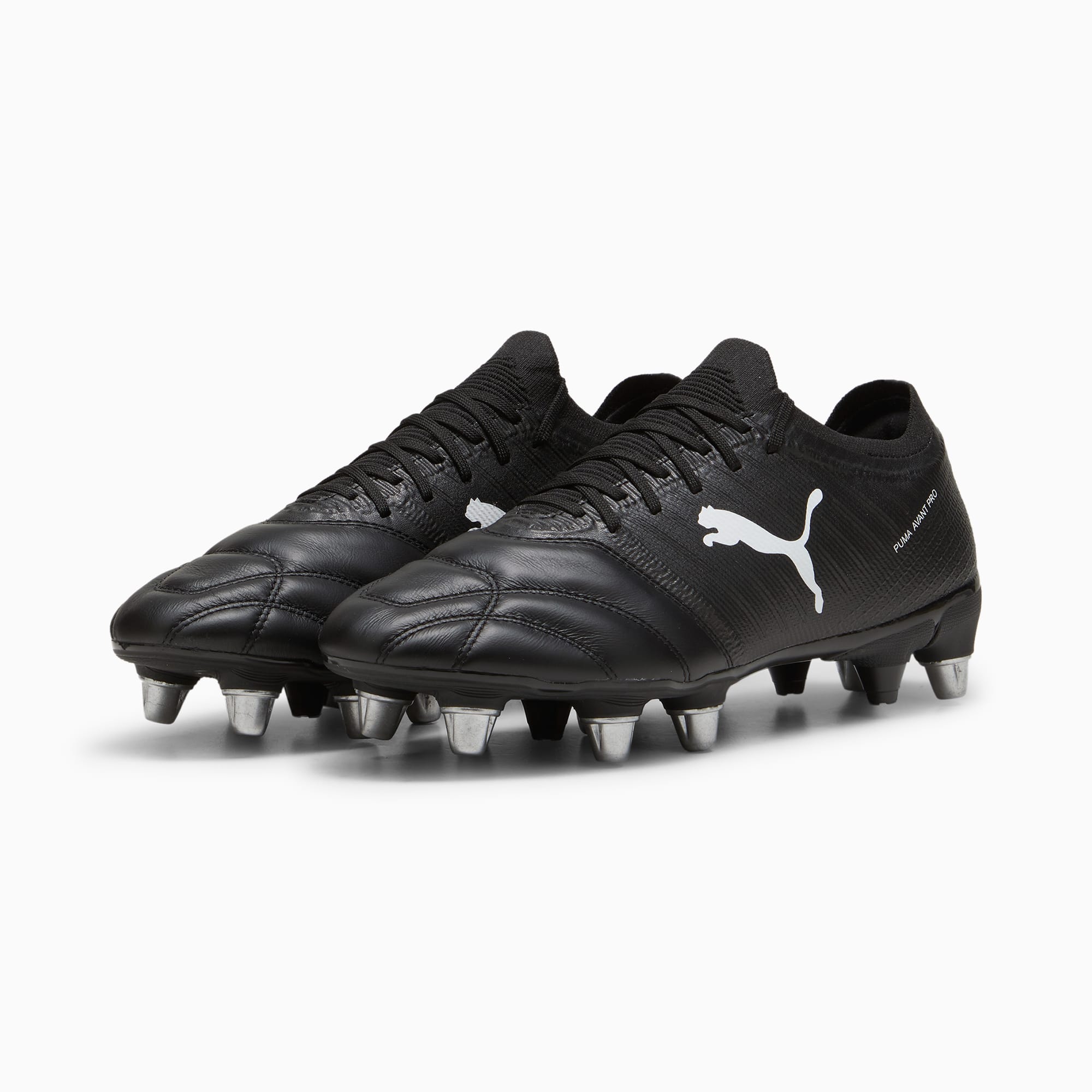 Avant Pro Rugby-Stiefel Herren, PUMA Black-PUMA White, large