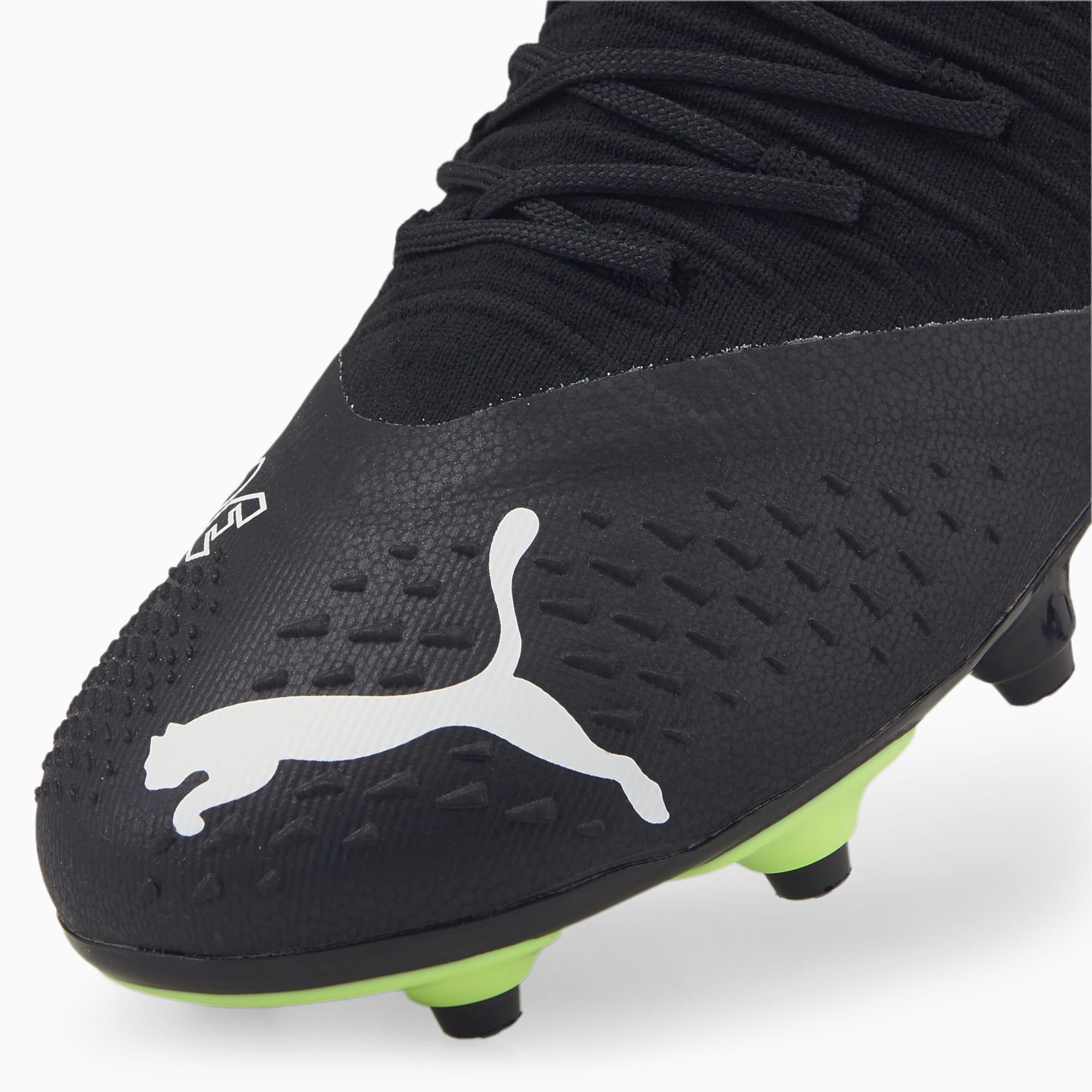 Puma Future Z 3.3 FG/AG (Negro Puma/Luz efervescente) - Soccer