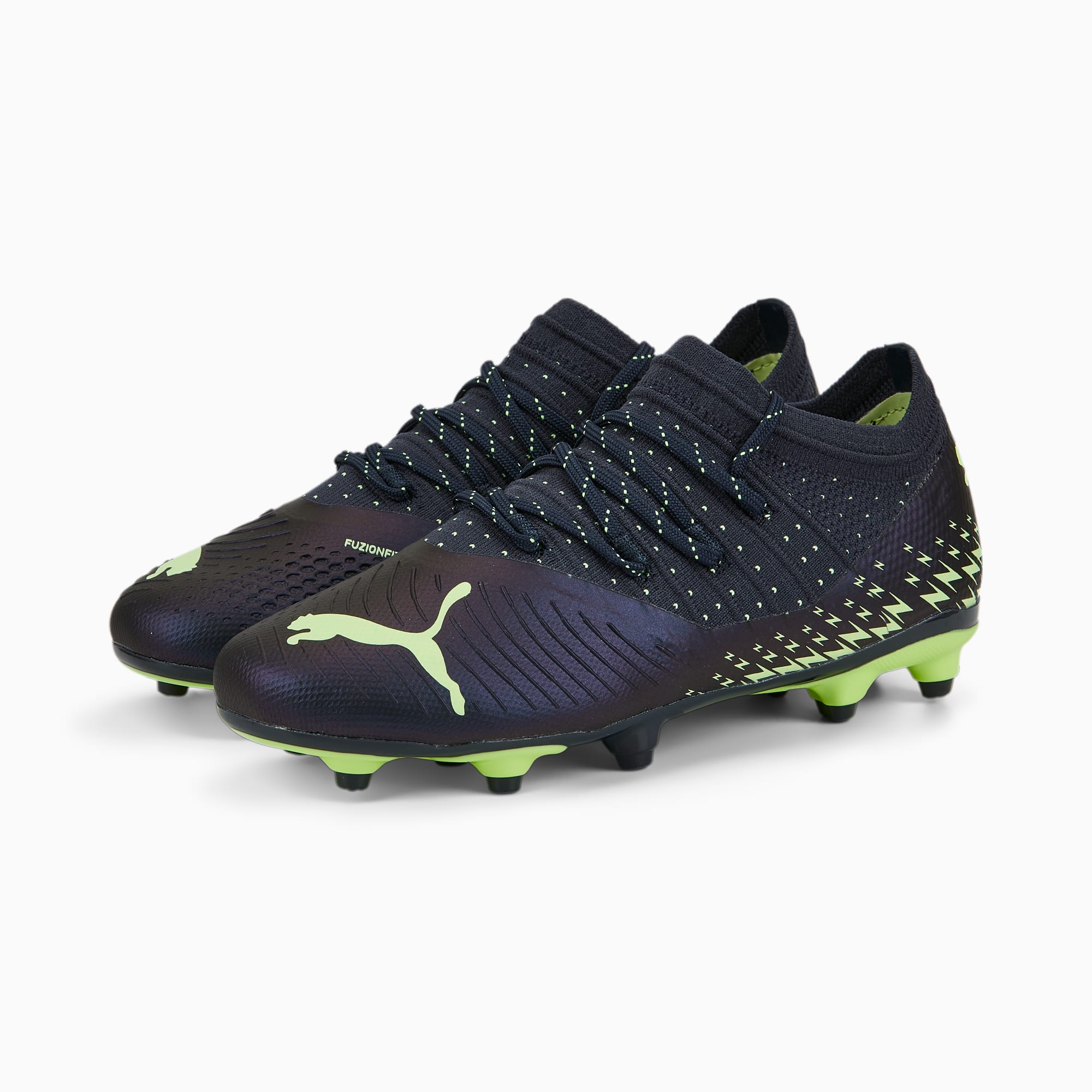 A FW23 PUMA Bota Evospeed 4.4 Fg Jr Zapatos Fútbol Sala Niño 103277 01