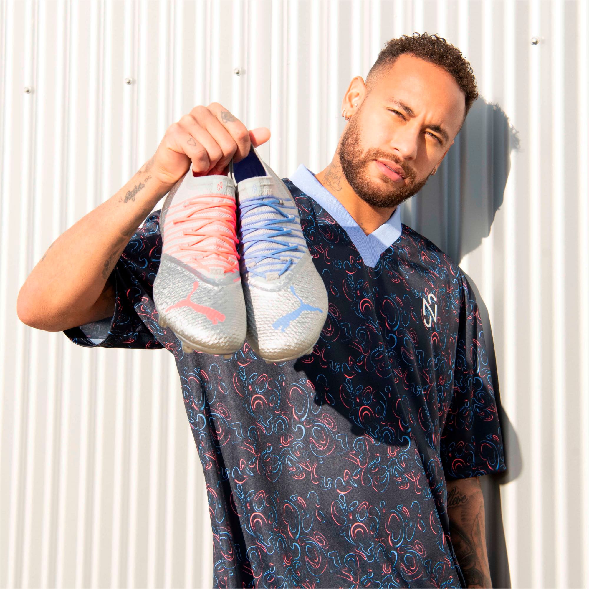 Neymar cleats silver new arrivals