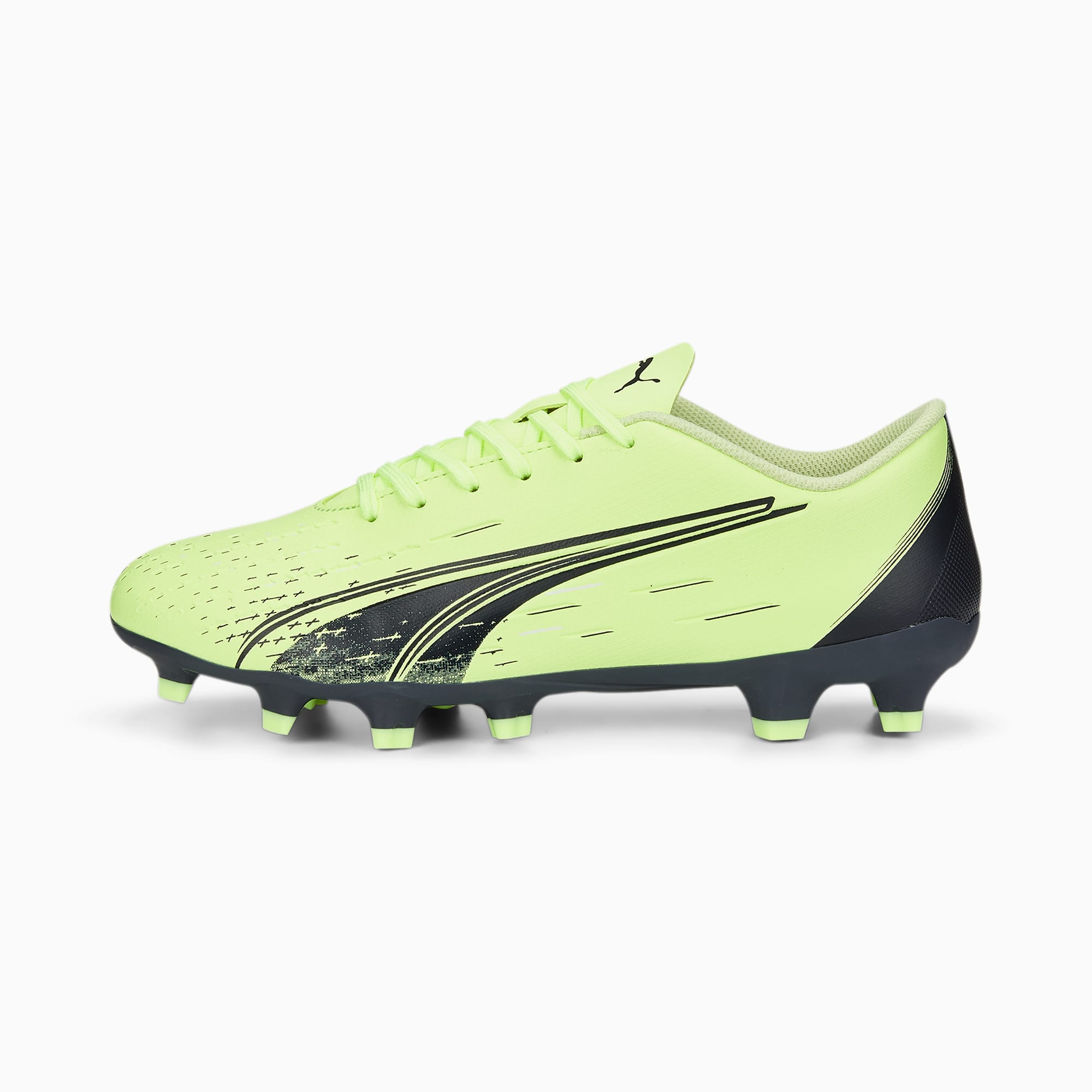 Zapatos de Fútbol Juveniles Ultra Play Fg/Ag, Blanco