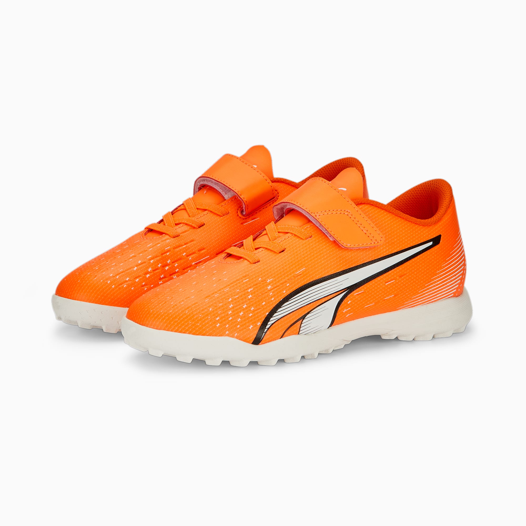 울트라 플레이 TT V 주니어/ULTRA PLAY TT V Jr | Ultra Orange-PUMA White-Blue Glimmer | 푸마 스포츠 | 푸마 울트라 플레이 TT V... 