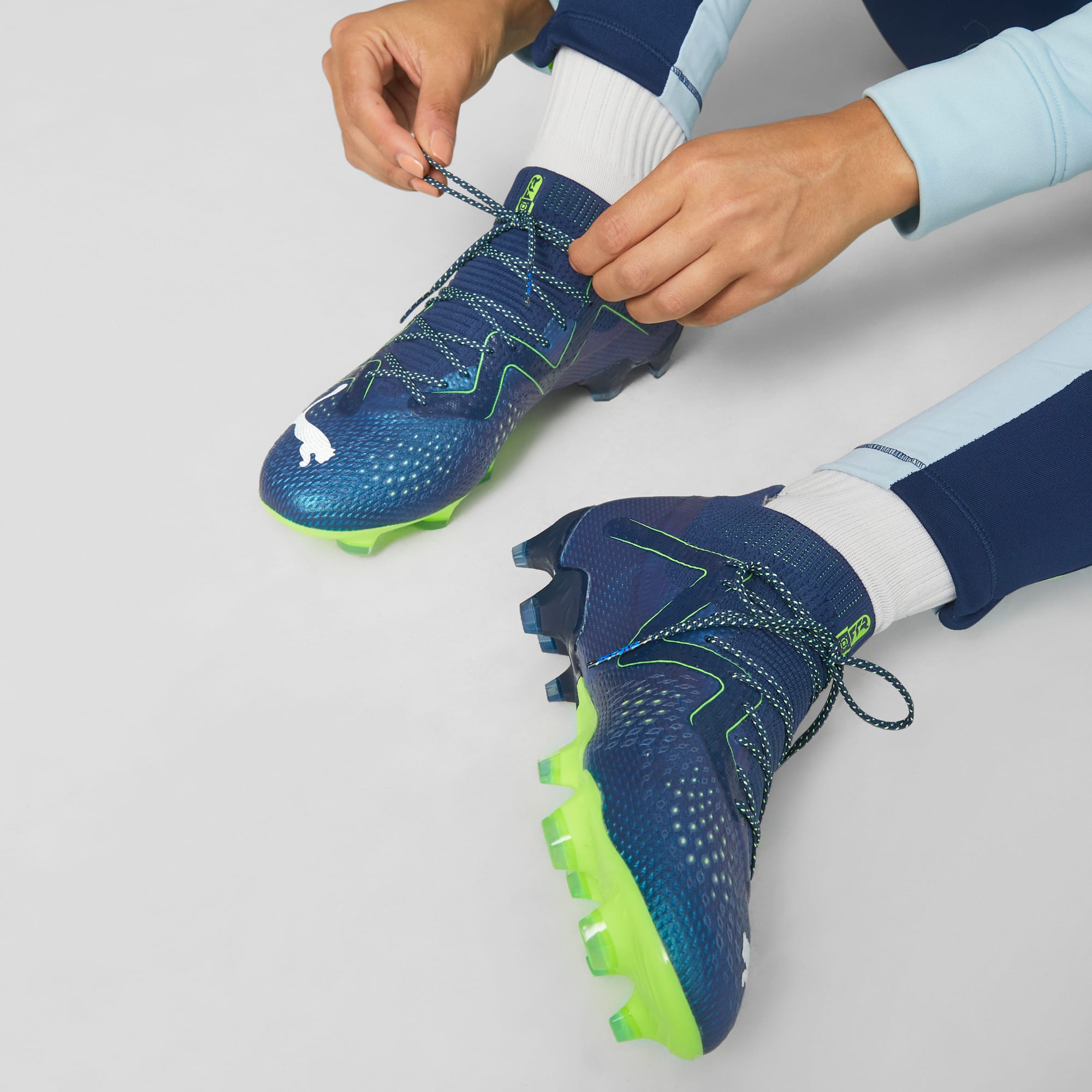 Sock boots blue sales
