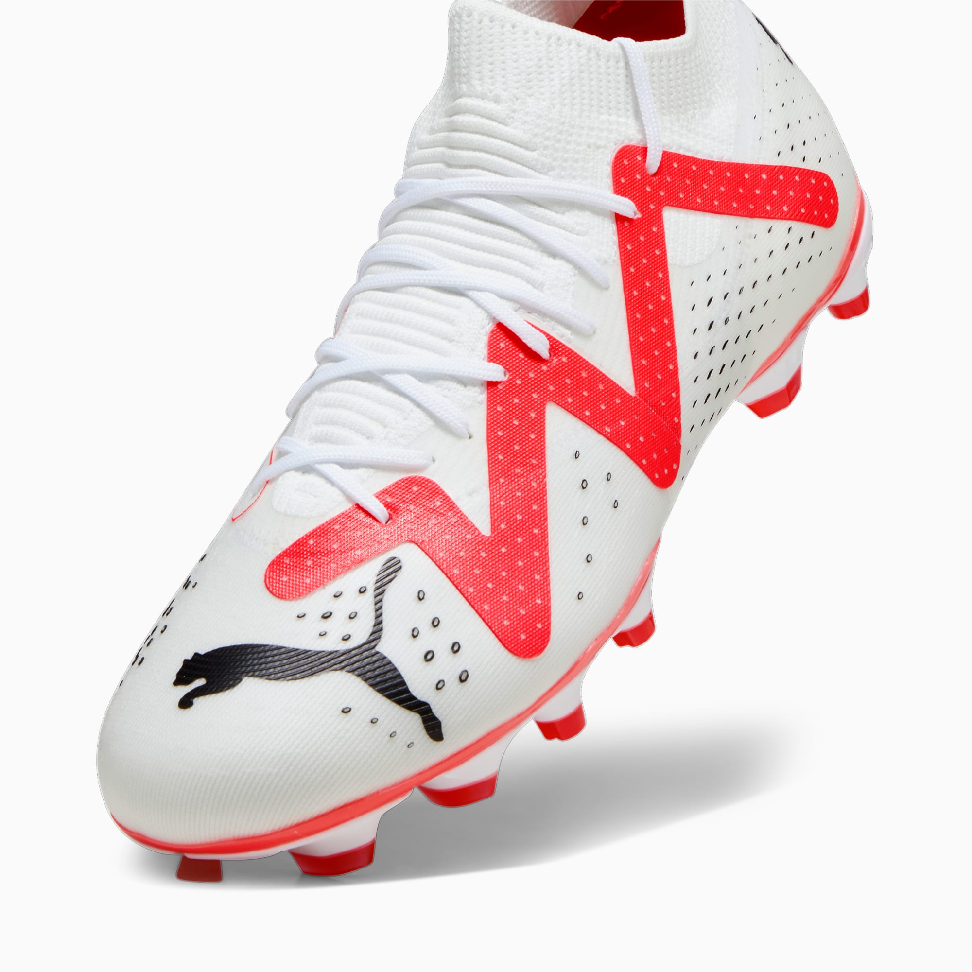 FUTURE MATCH FG AG Men s Football Boots PUMA White PUMA Black Fire Orchid PUMA Shop All Puma PUMA