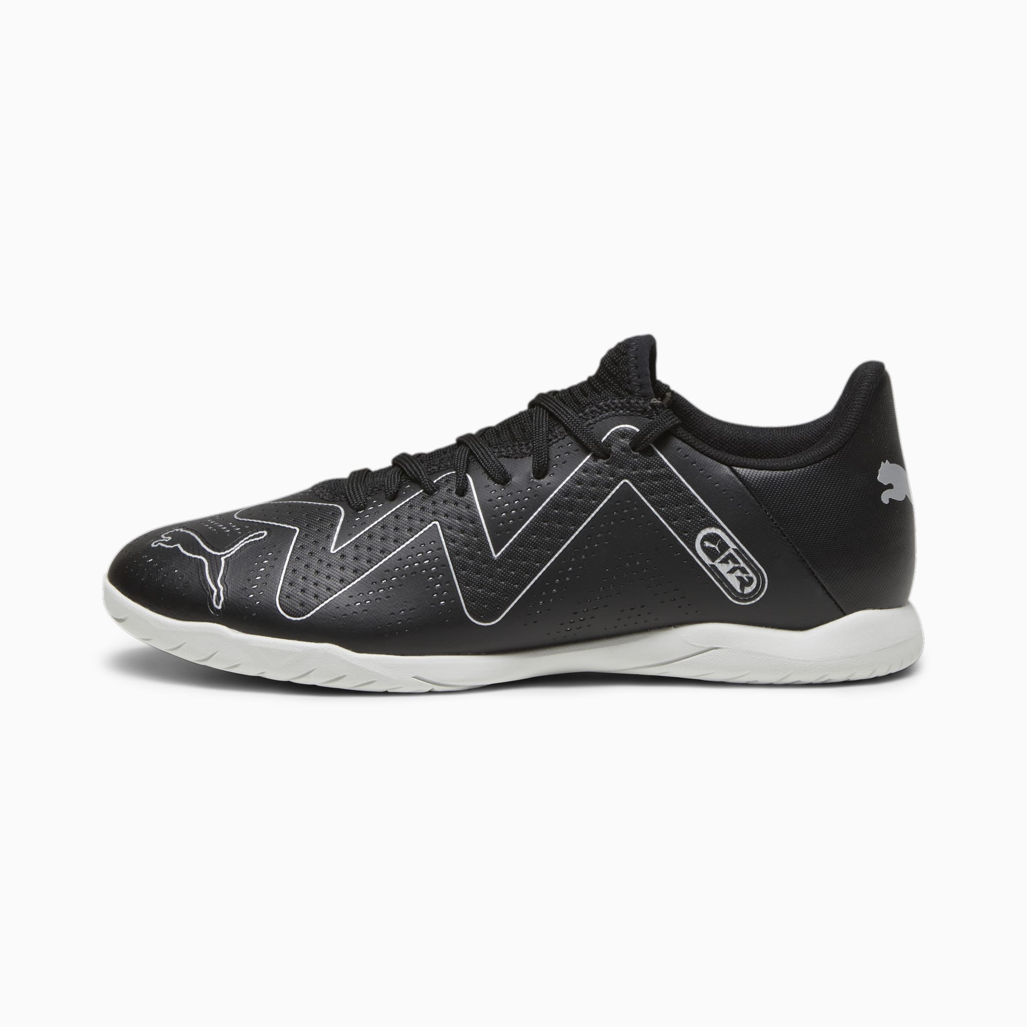 Puma silver football boots top
