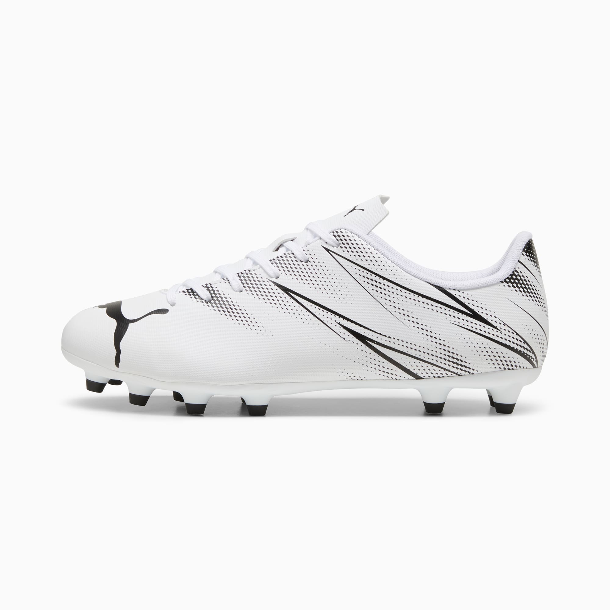 Puma black and deals white football boots