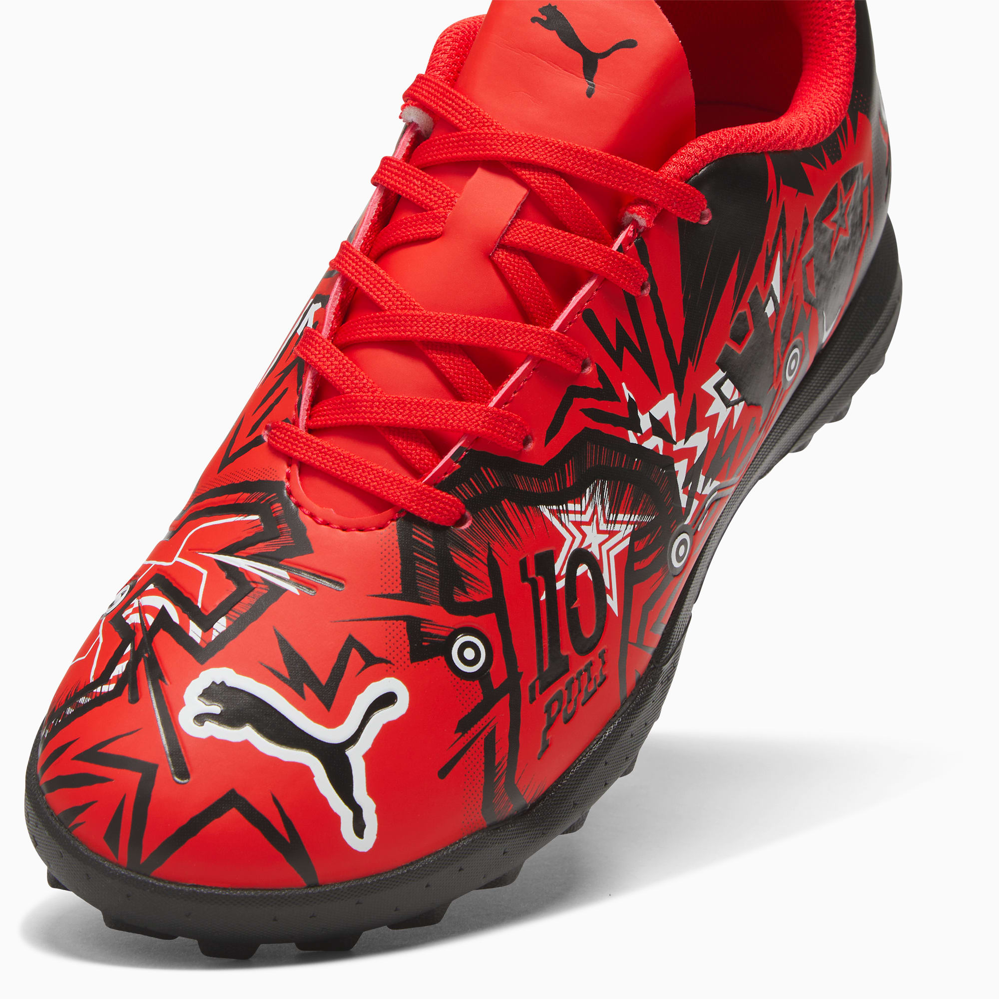 Tacos de futbol para ninos grandes PUMA x PULISIC ULTRA PLAY TT PUMA