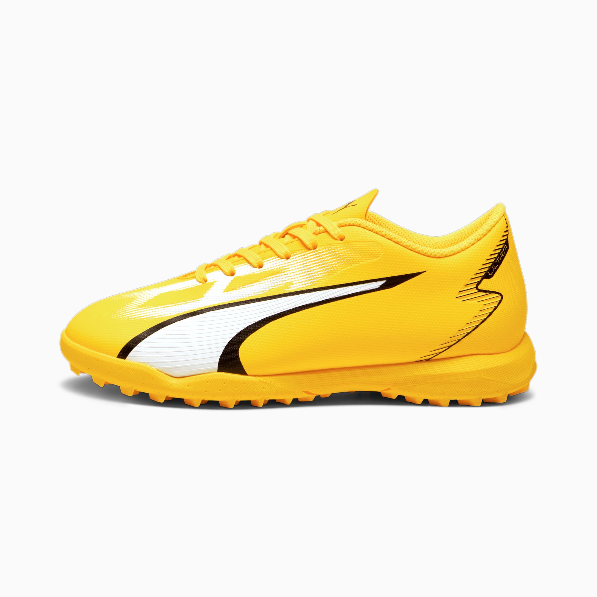 ULTRA PLAY TT Football Boots Youth 8 16 years Yellow Blaze