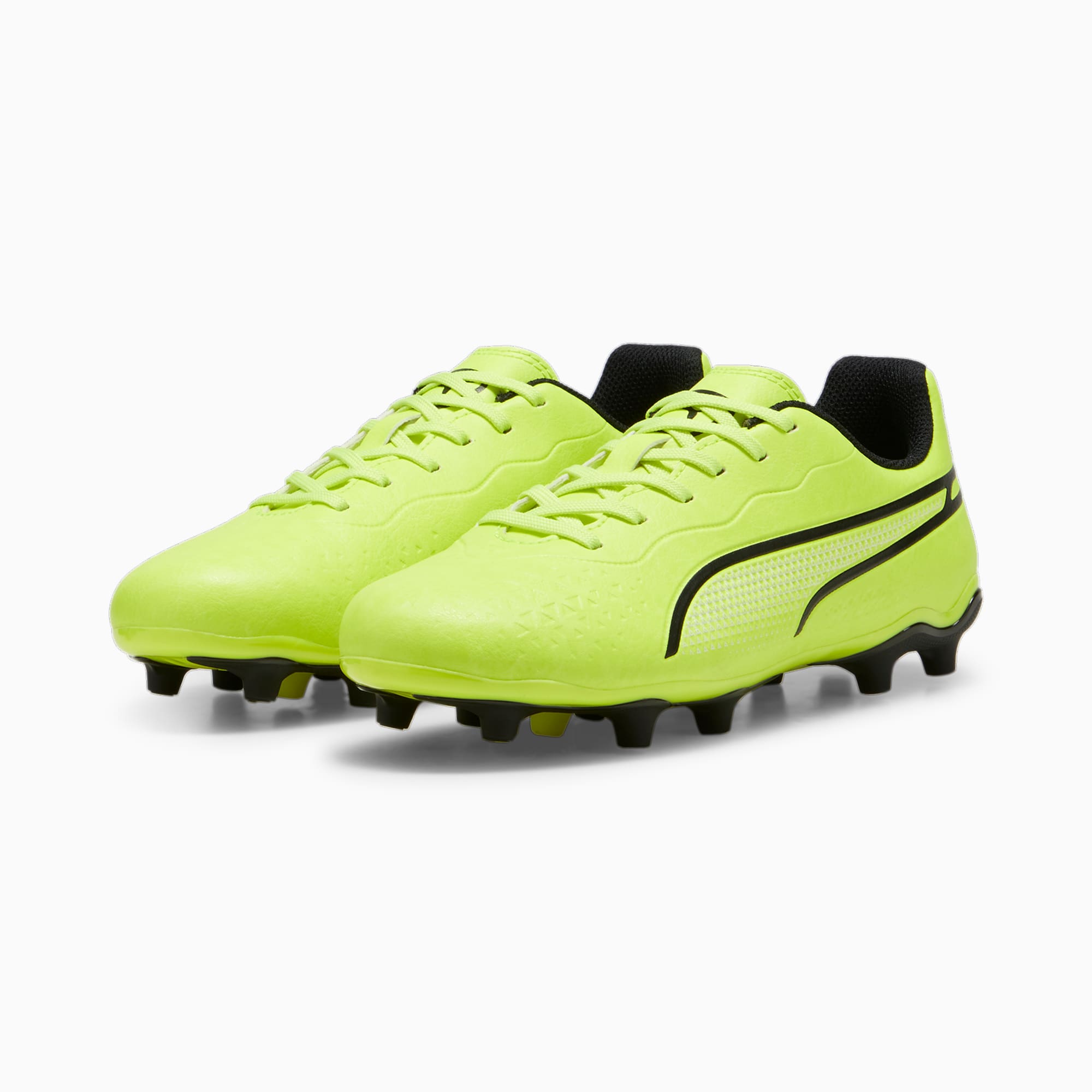 KING MATCH FG AG Youth Football Boots black PUMA