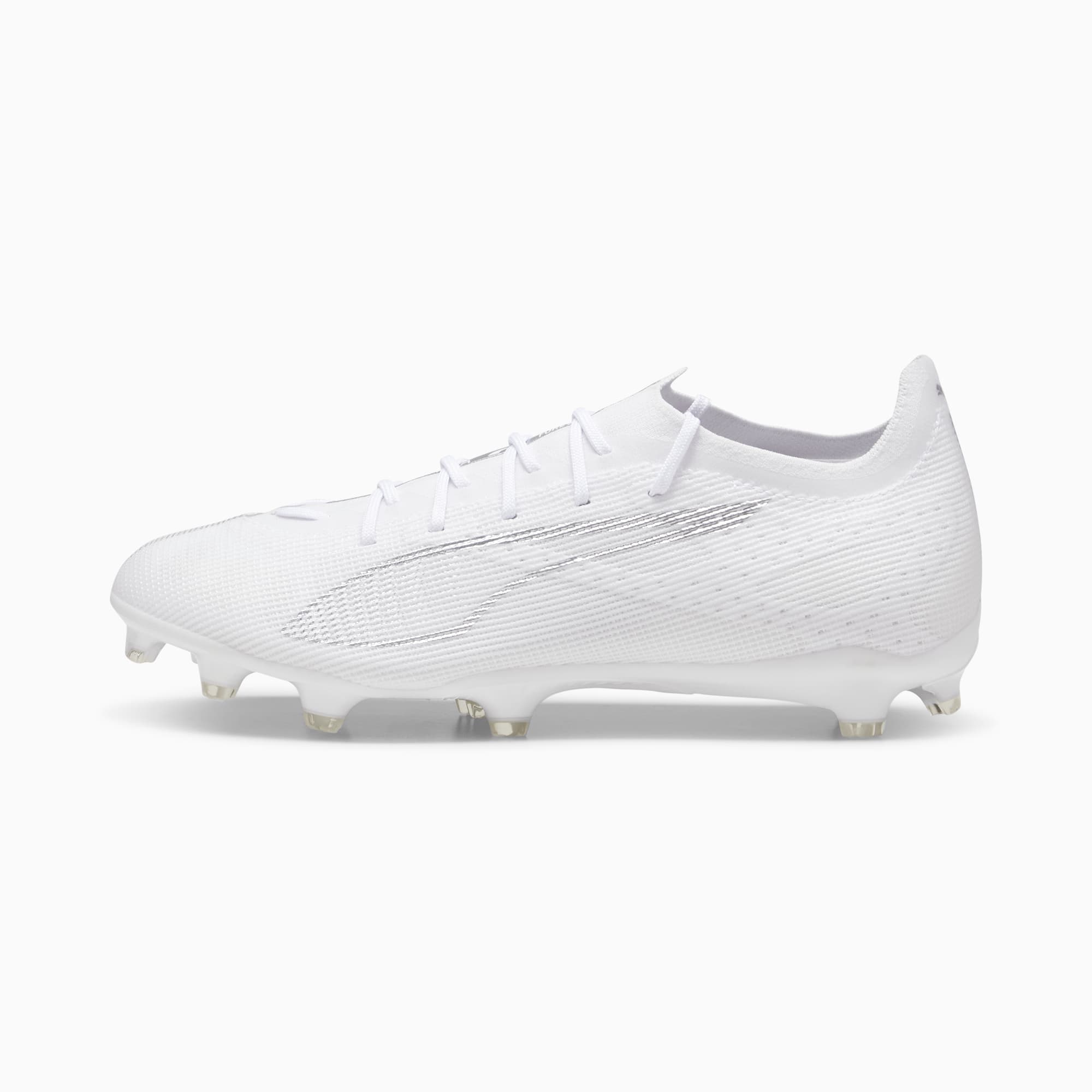 Botas de fútbol ULTRA 5 PRO FG/AG, PUMA White-PUMA White, large
