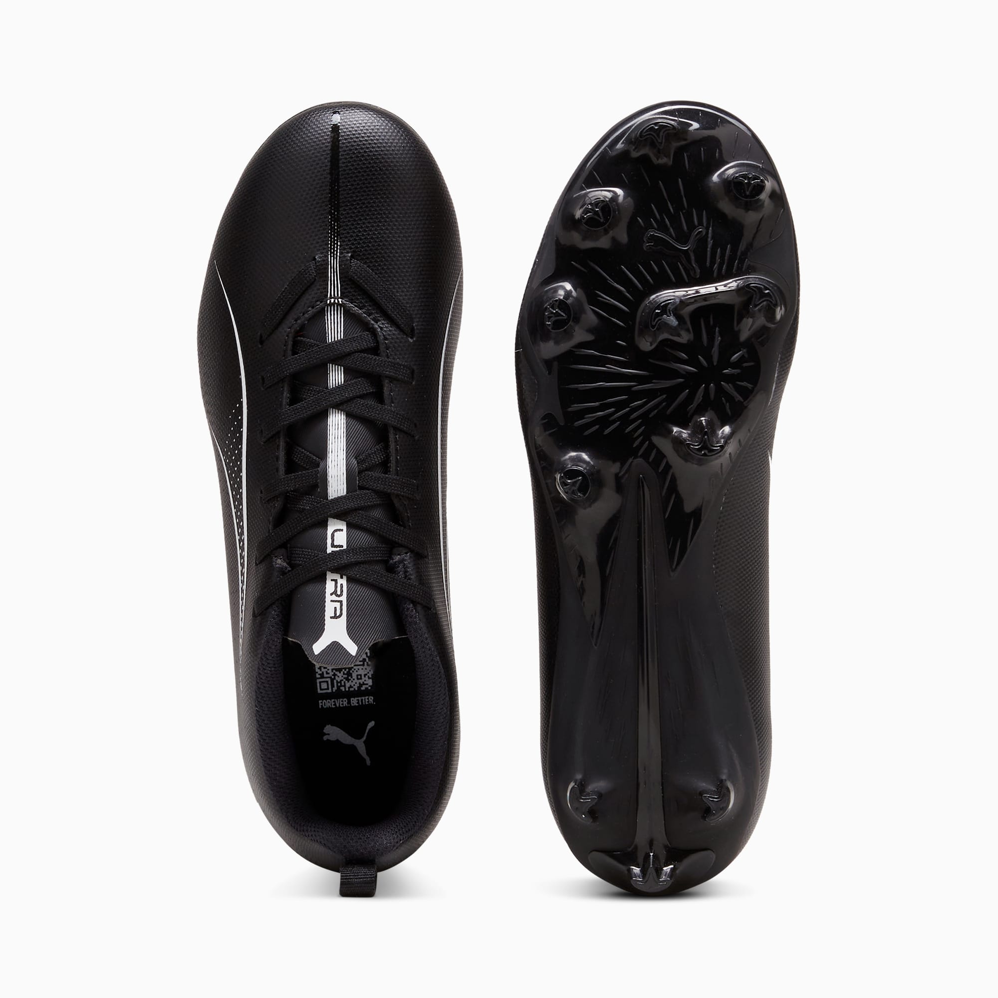 ULTRA 5 PLAY FG AG Football Boots Youth 8 16 years PUMA Black PUMA White PUMA Shop All Puma PUMA