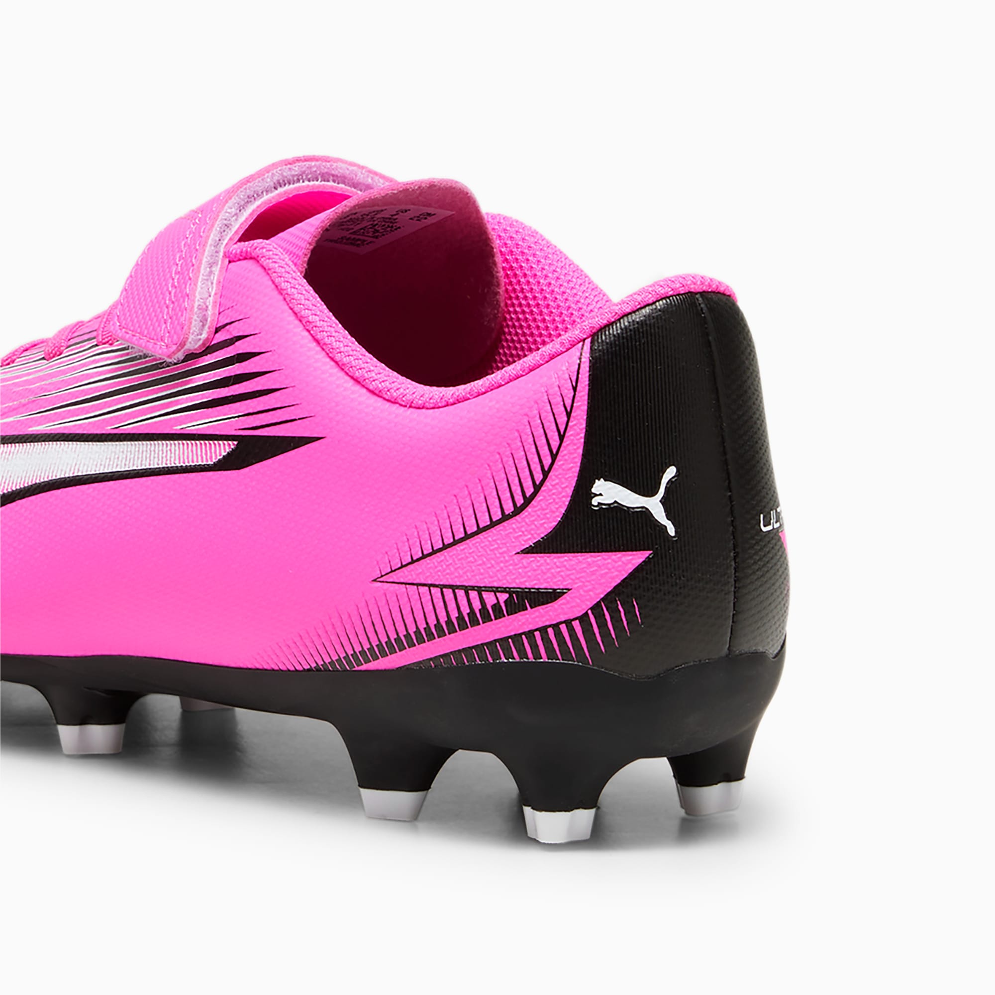 ULTRA PLAY FG AG V Jr Poison Pink PUMA White PUMA Black