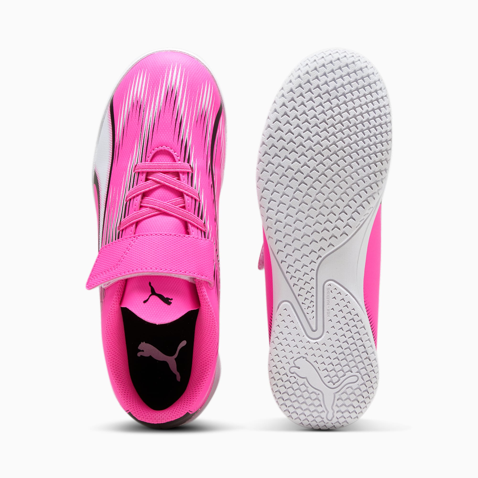 Neon pink puma shoes shop