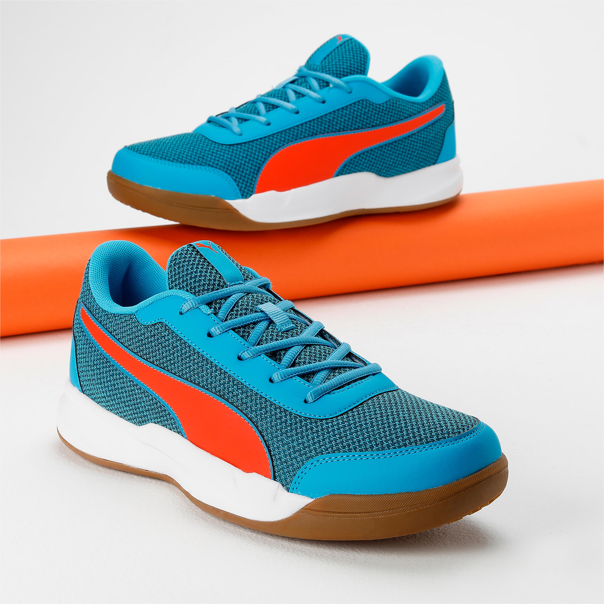 Puma sky blue shop sneakers