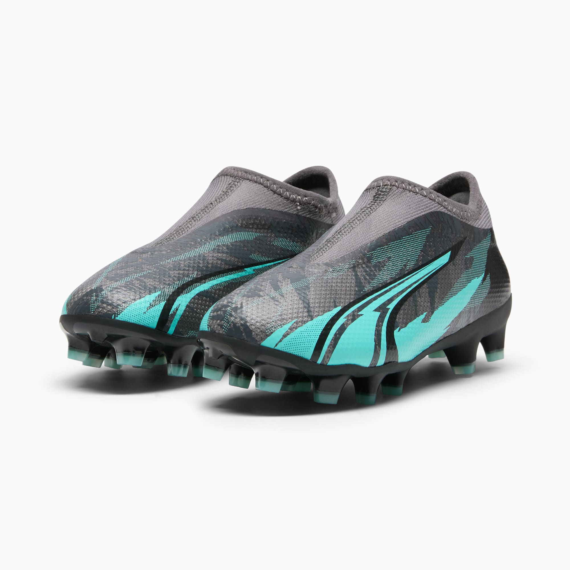 Tacos de futbol sin cordones para nino ULTRA MATCH RUSH PUMA