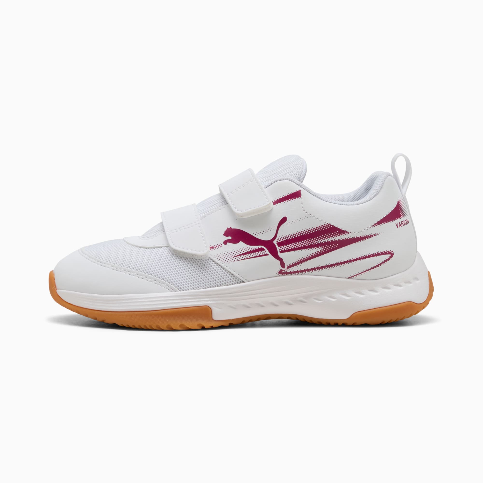 Varion II Hallensportschuhe Teenager, PUMA White-Berry, large