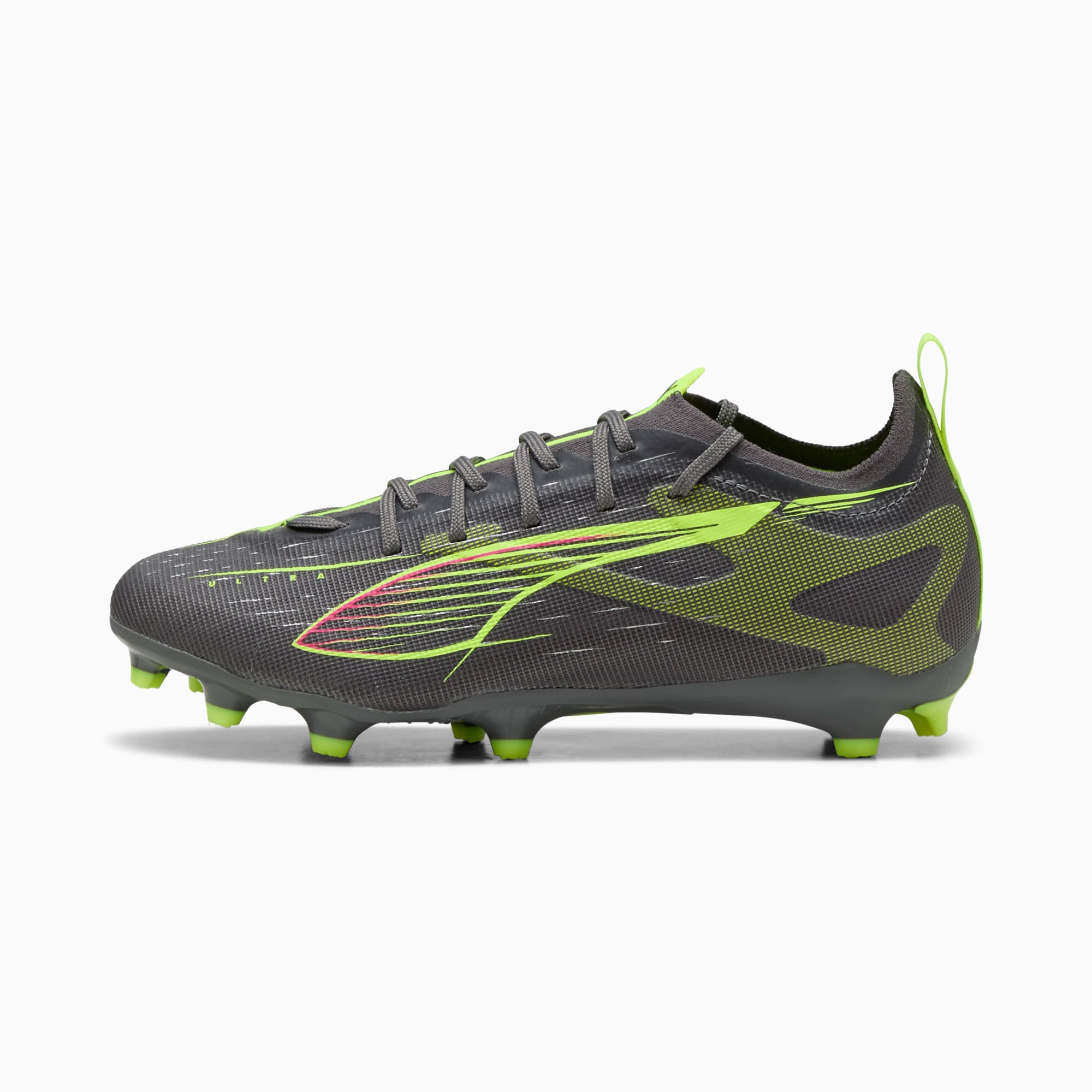 ULTRA 5 PRO FG/AG Football Boots Youth, Matte Aged Silver-Yellow Alert-Sun Struck, large