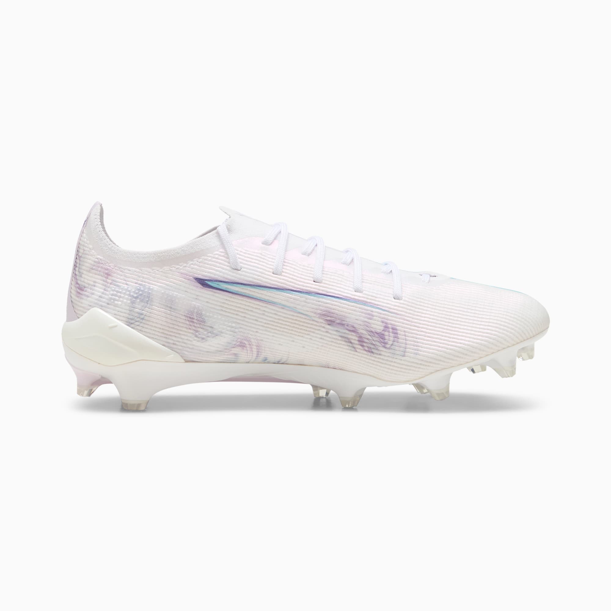 Puma Ultra 5 Ultimate FG AG Soccer Cleats Size 6.5 White Purple