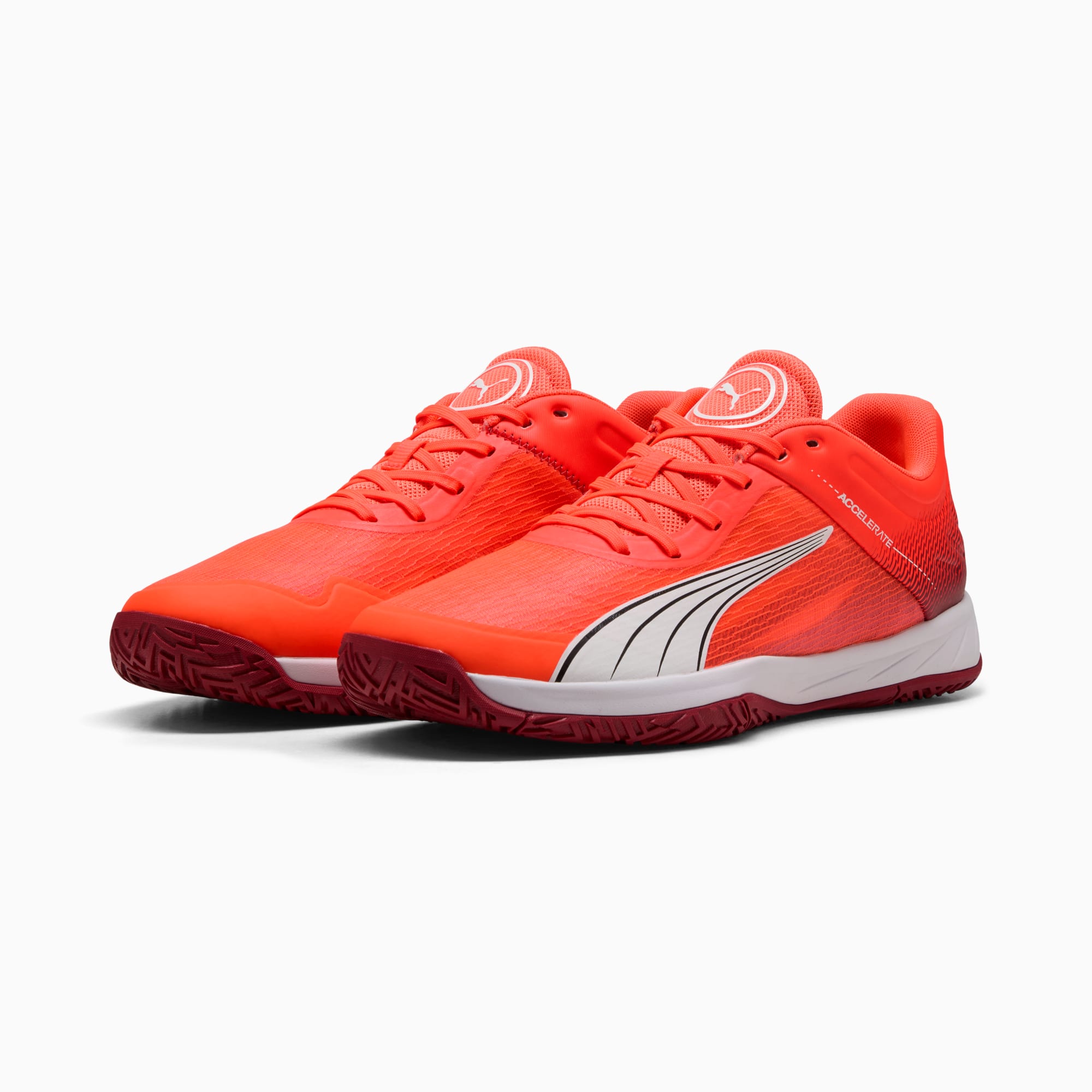 Accelerate Turbo Indoor Shoes Unisex red PUMA