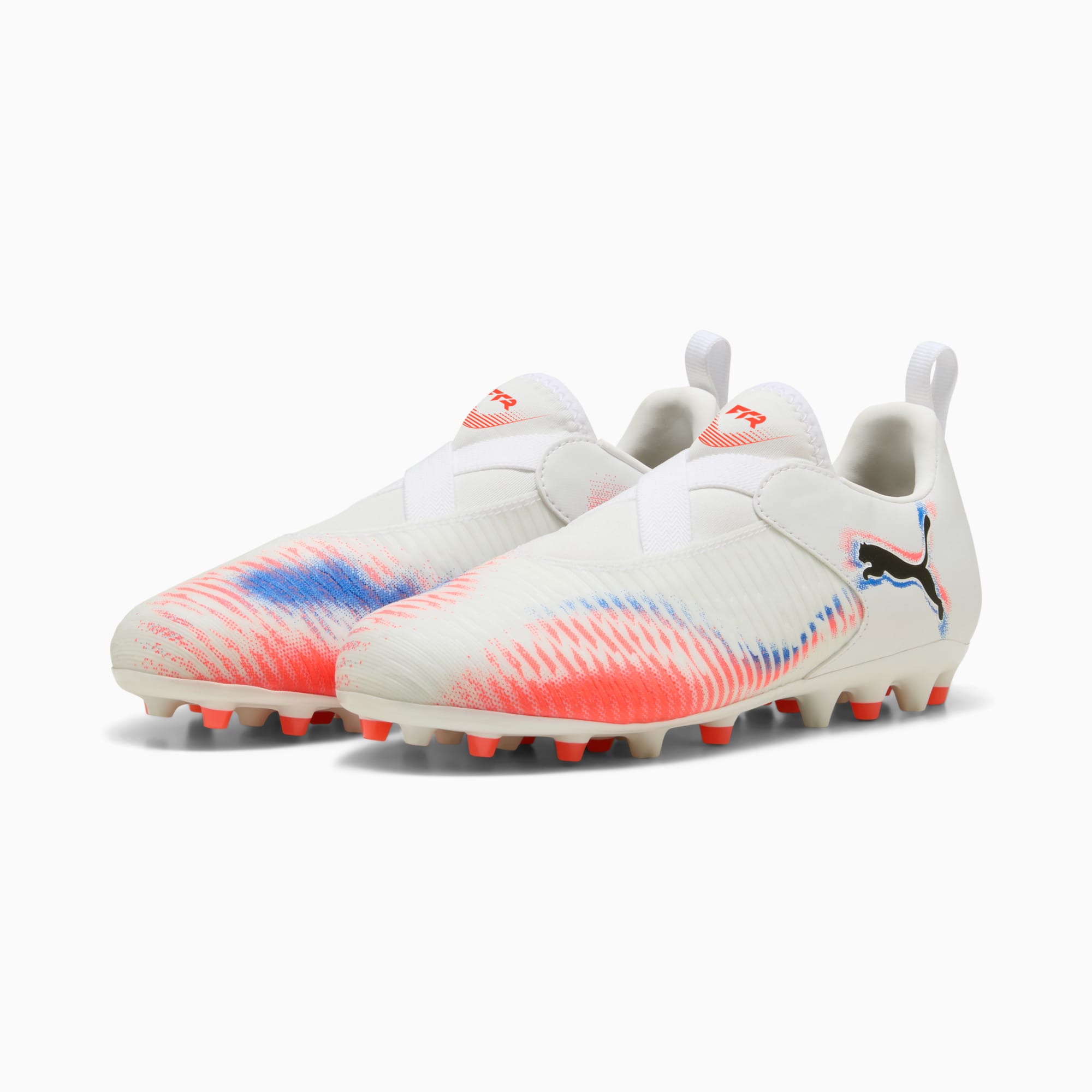 【Nor】。Ma Me Pa、 Pom Pom Rail、ブルーム PUMA Future 7 Match FG/AG Volume Up - Biały/Luminous