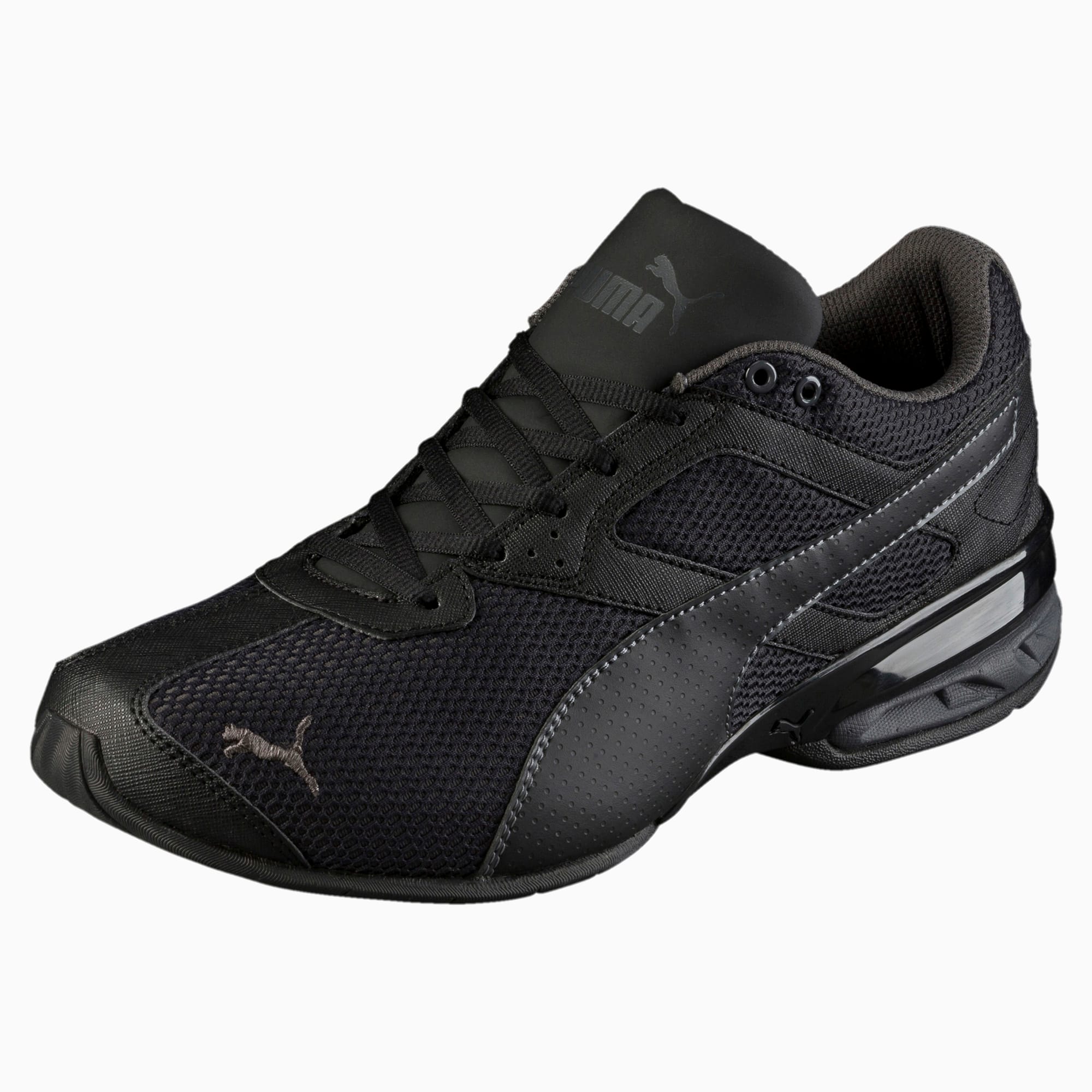 Tazon 6 Mesh Men's Trainers | Puma Black-Asphalt | PUMA Shoes | PUMA