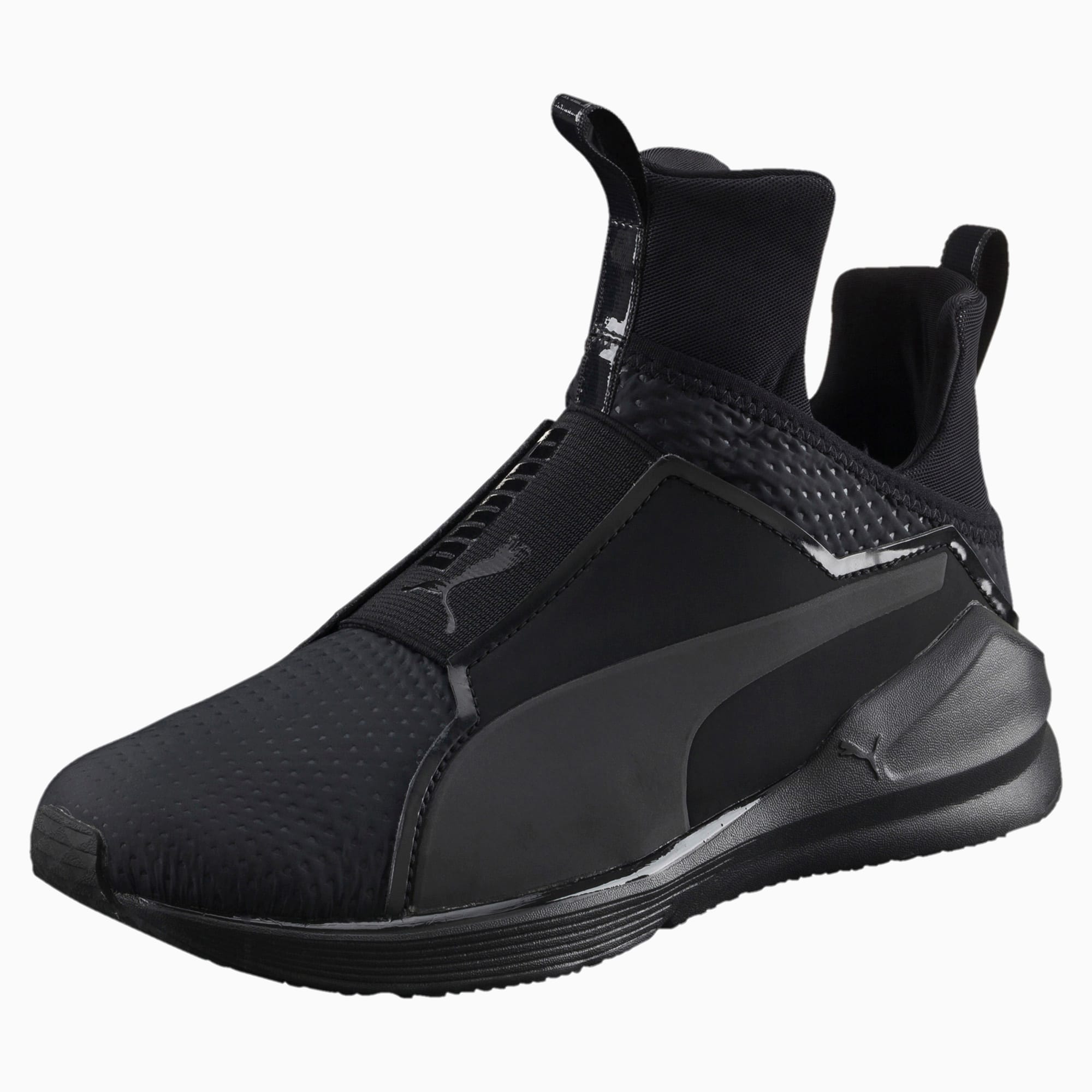 puma fierce quilted black