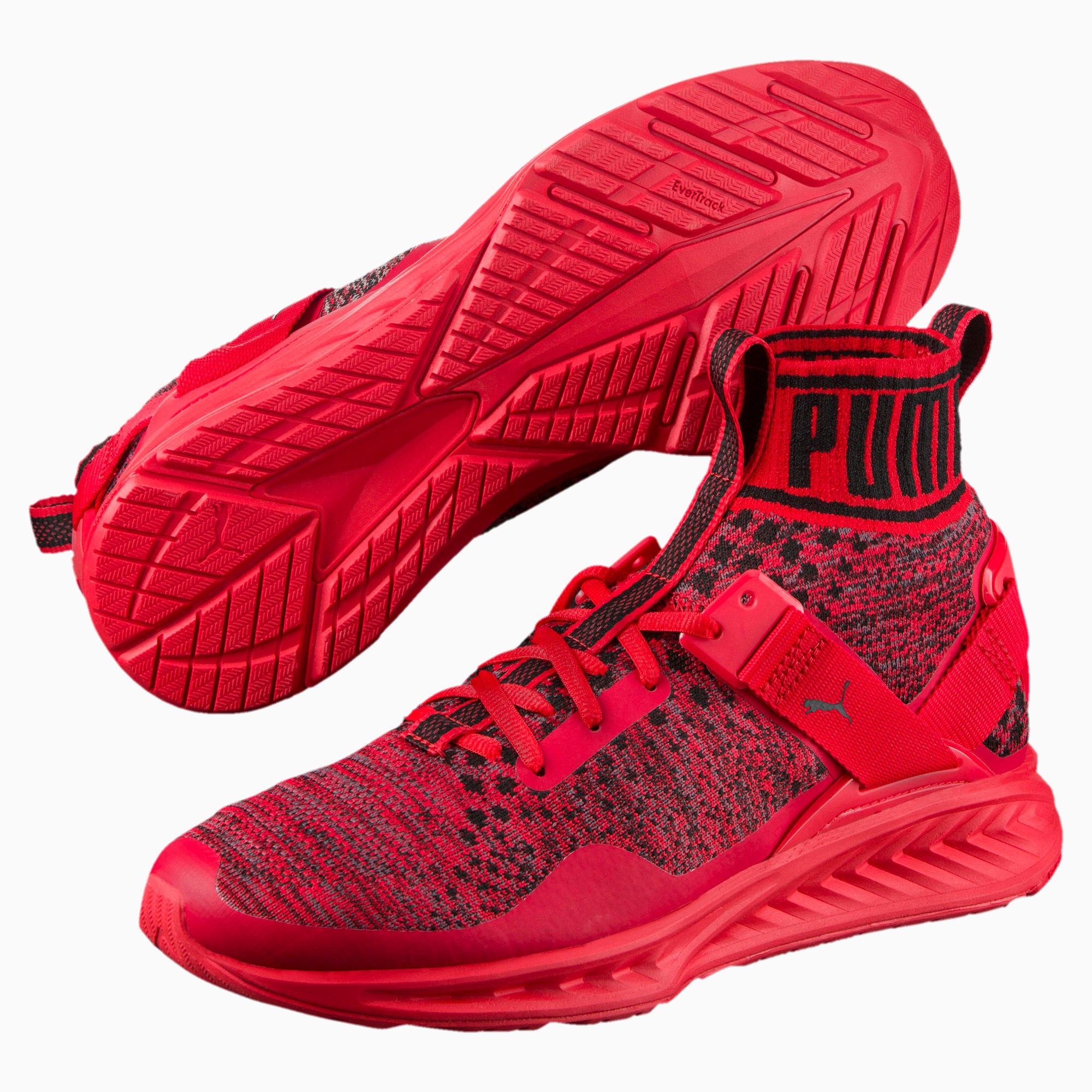 puma ignite evoknit red