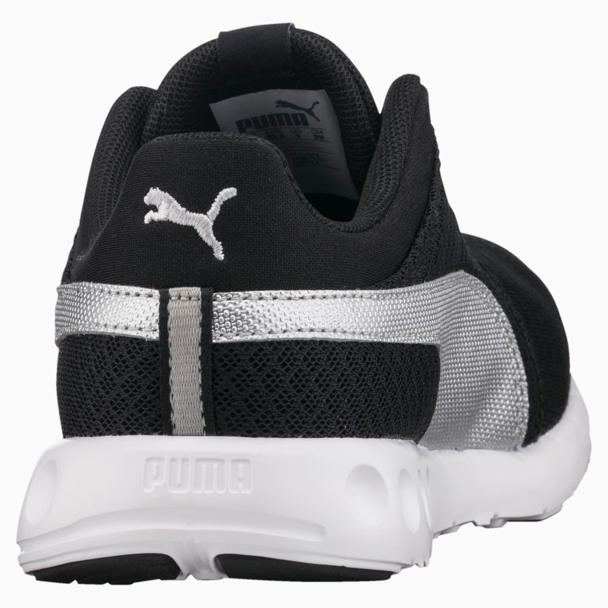 Puma carson runner kids silver best sale